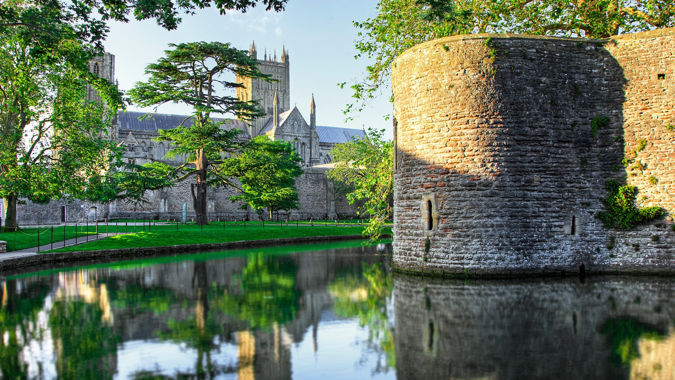 wells cathedral, 2K, HD Wallpaper