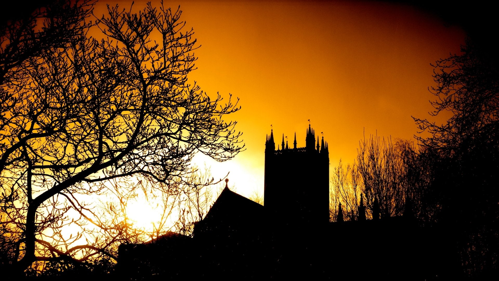 1080P, Cathedrals, Wells Cathedral, HD Wallpaper
