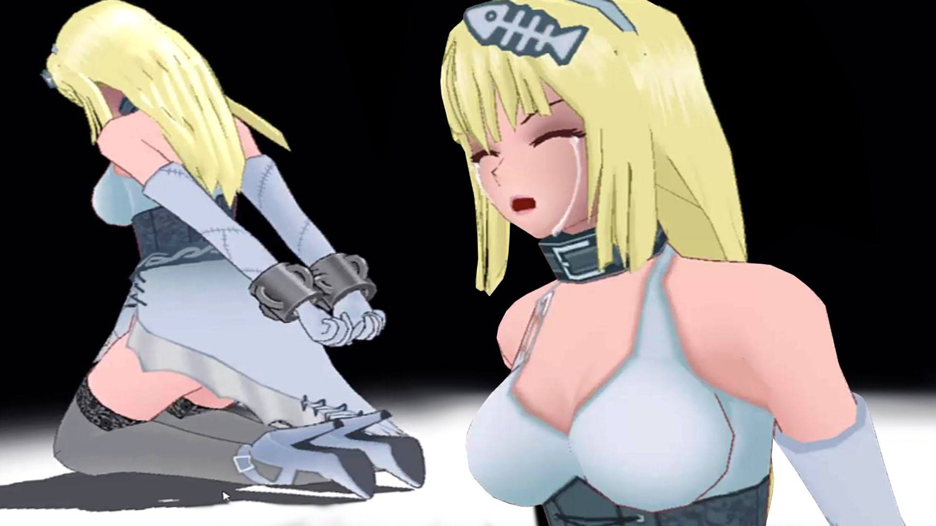 rubia, anime, 1080P, manga, cadenas, HD Wallpaper