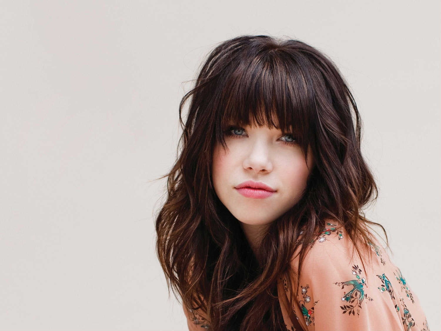 x, women, 720P, people, Blue, art, hd, rae, jepsen, eyes, carly, HD Wallpaper