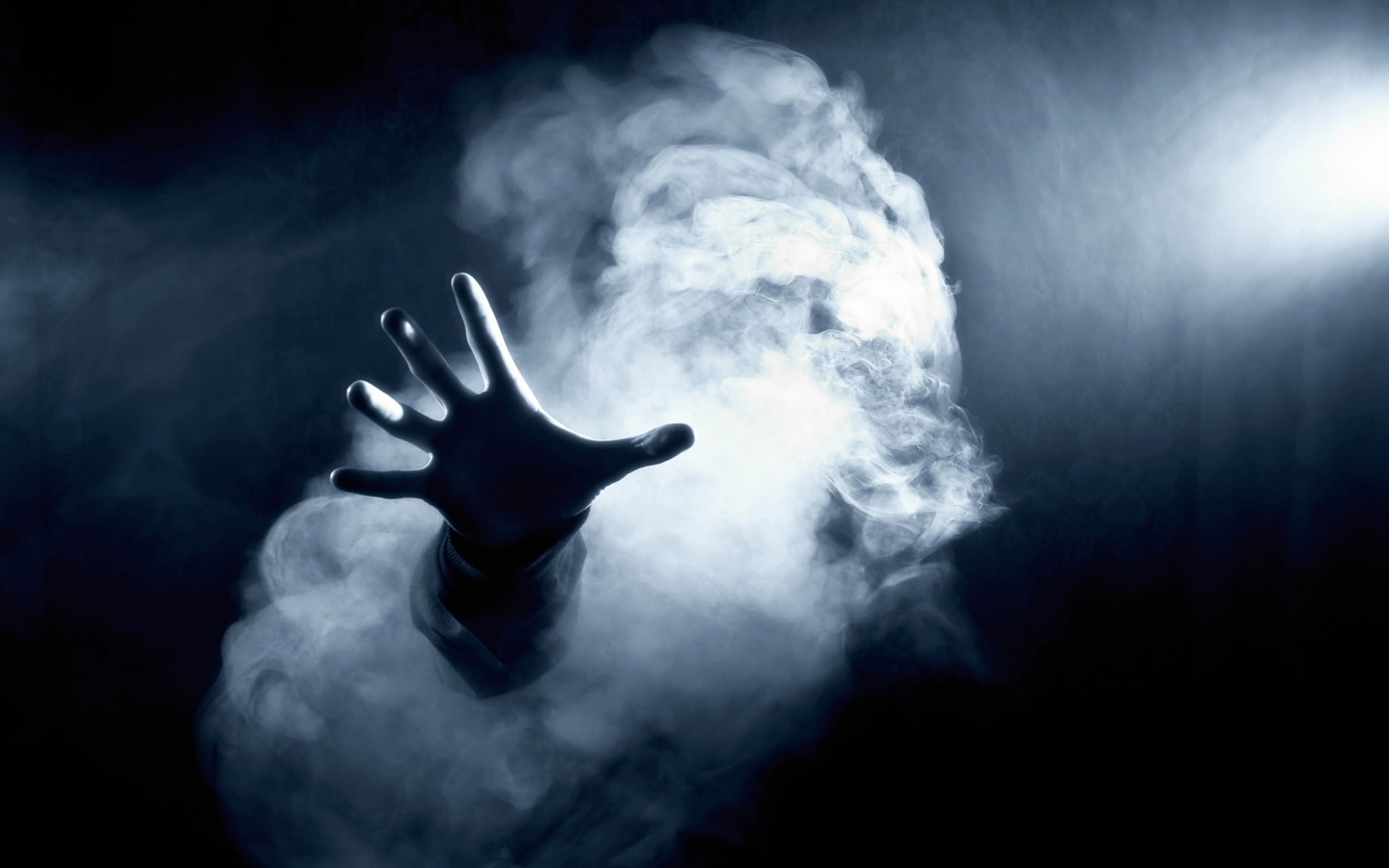 human body part, smoke - physical structure, light, aggression, studio shot, social issues, motion, Others, halloween, hand, smoke, celebration, dark theme, HD Wallpaper