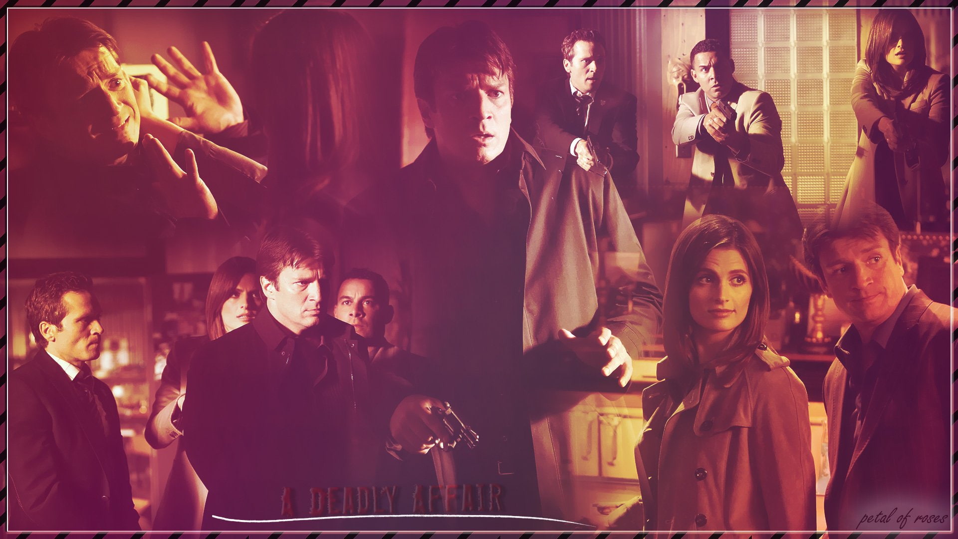 crime, series, 1080P, castle, drama, comedy, HD Wallpaper