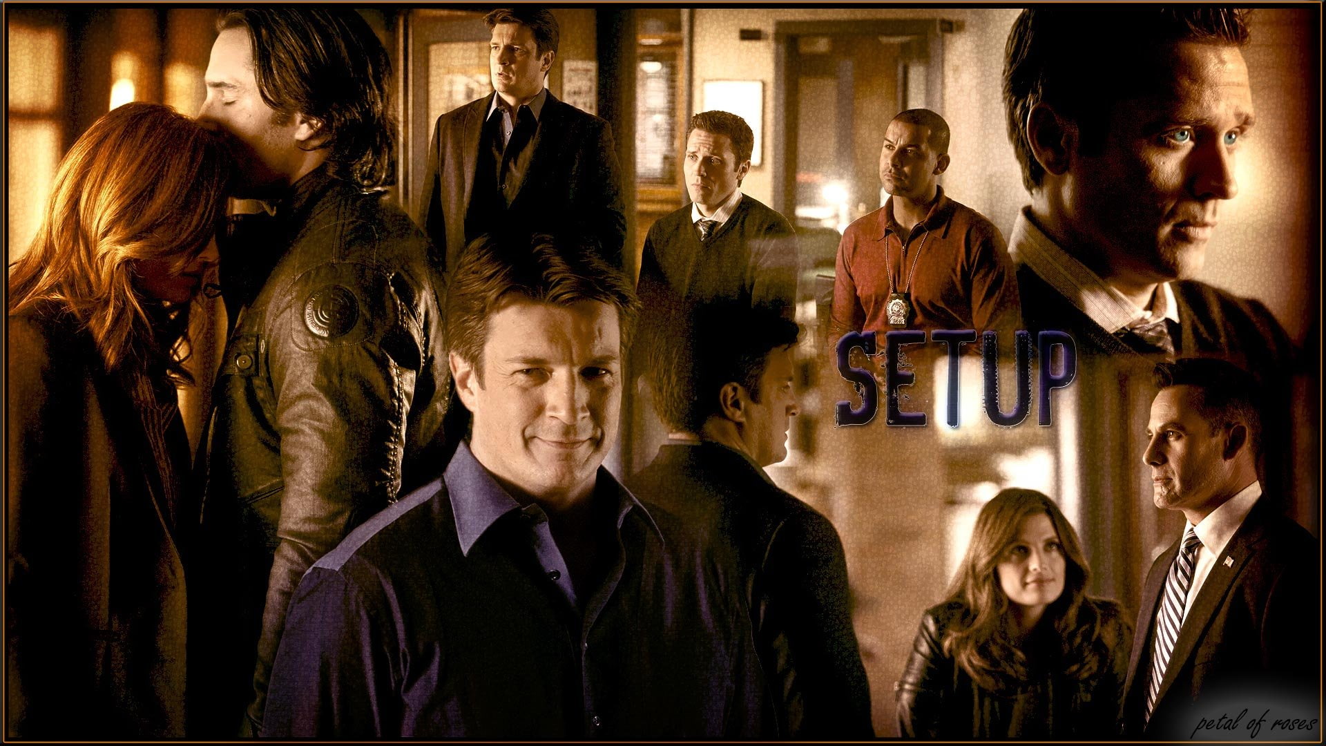 series, drama, comedy, 1080P, crime, castle, HD Wallpaper