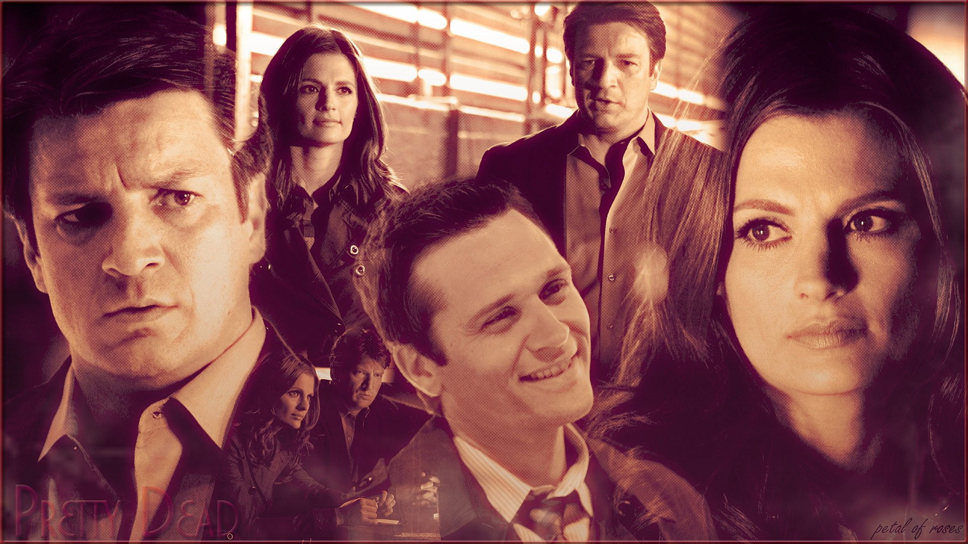 drama, crime, series, 1080P, castle, comedy, HD Wallpaper