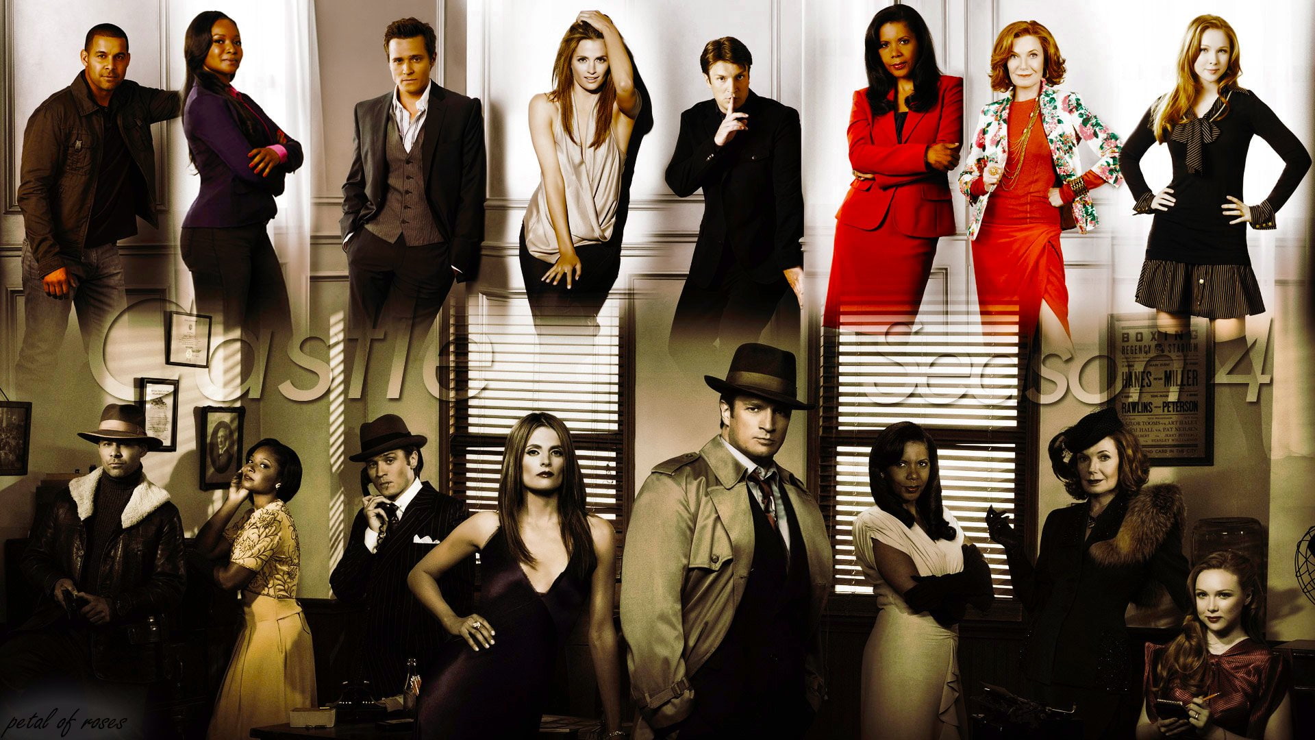 comedy, 1080P, crime, series, drama, castle, HD Wallpaper