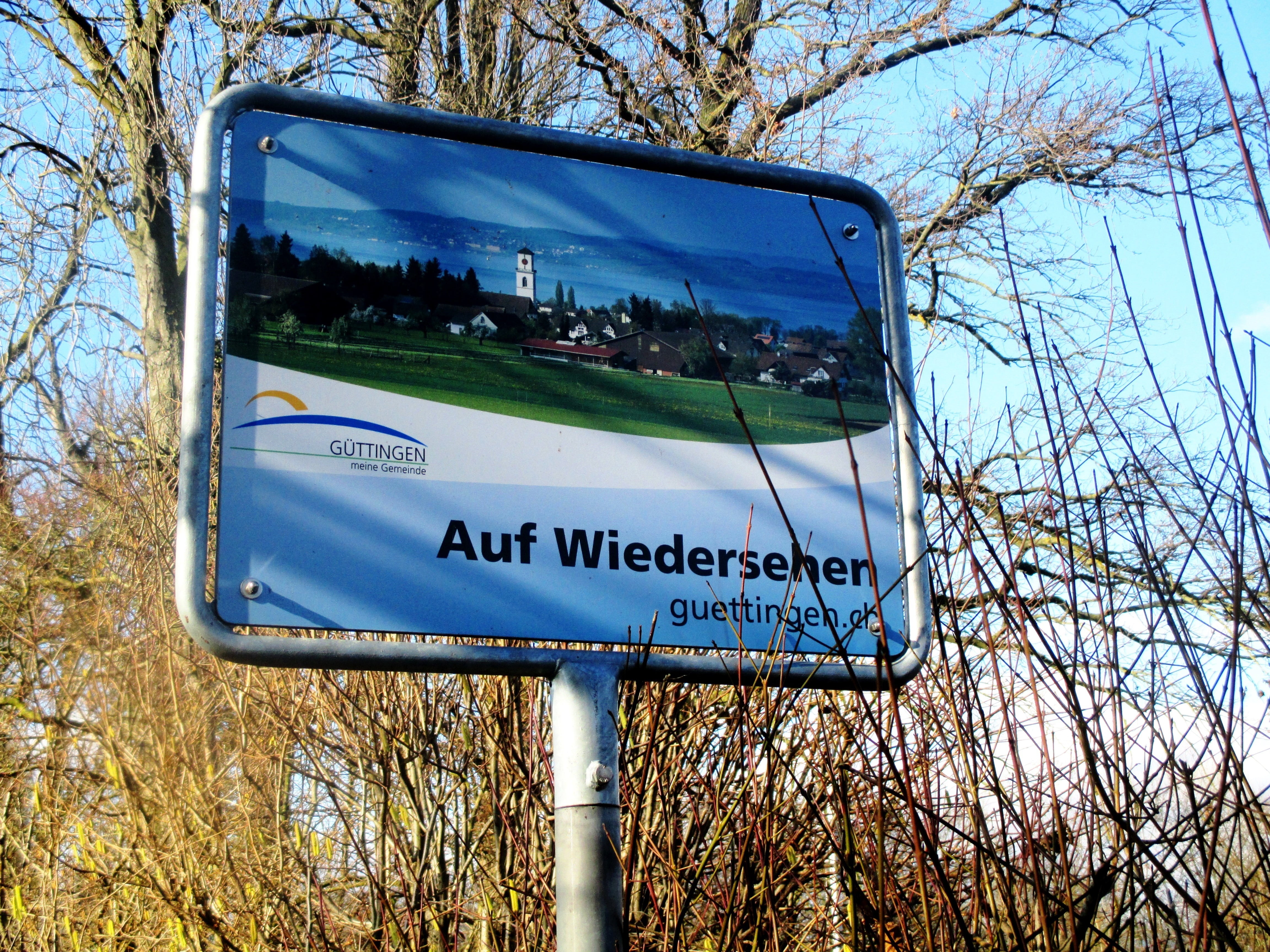 no people, sign, beautiful, switzerland, shield, information, shield of the municipality, sky, lake constance, design, hiking, public, background, outdoors, HD Wallpaper