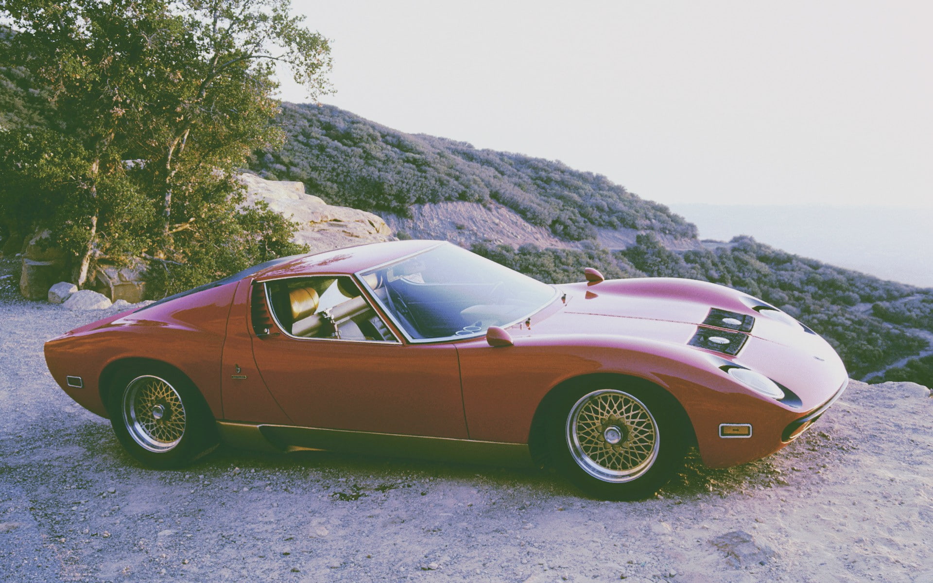 Lamborghini Miura, Lamborghini, 1080P, HD Wallpaper