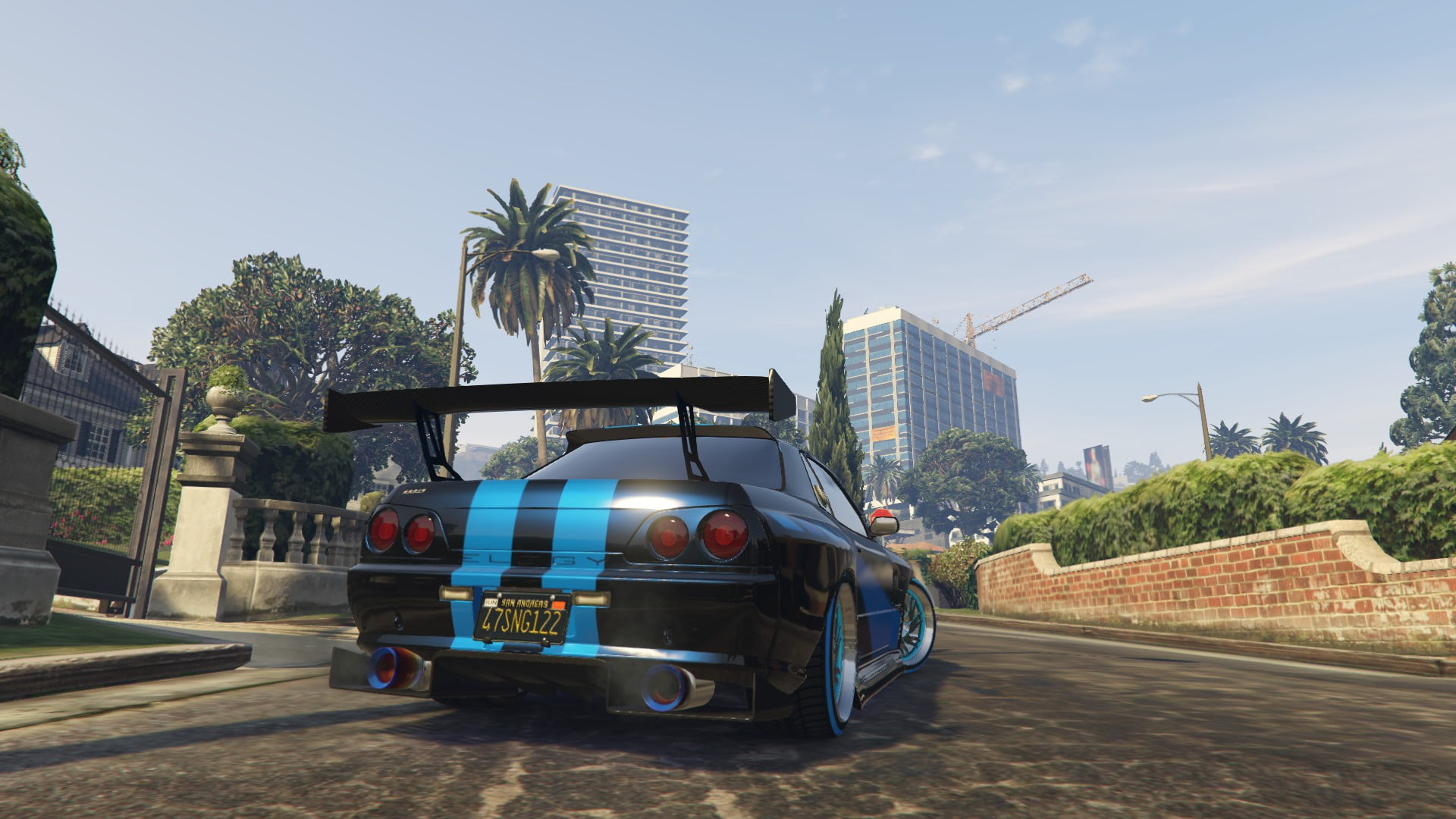 skyline gtr, Skyline R34, Grand Theft Auto V, car, 1080P, skyline r32, HD Wallpaper