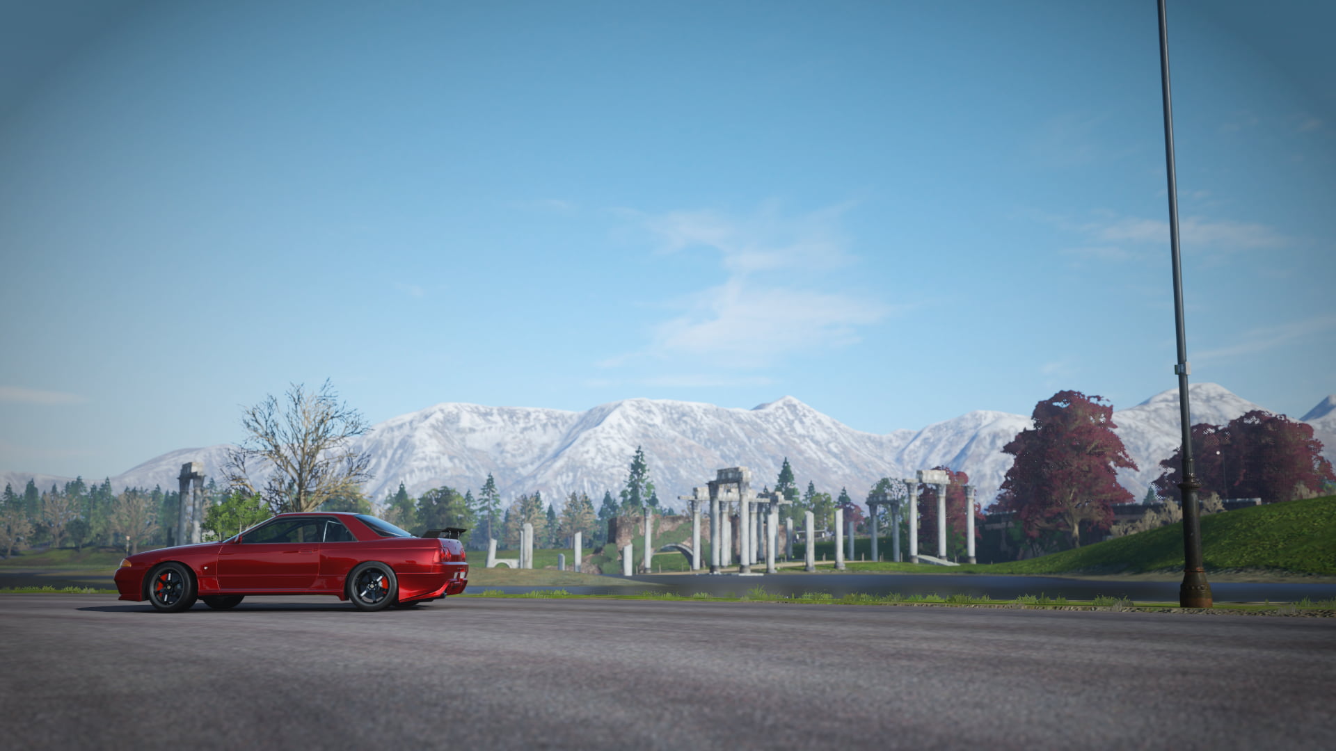 Forza Horizon 4, car, Nissan, 1080P, Nissan GTR R32, HD Wallpaper