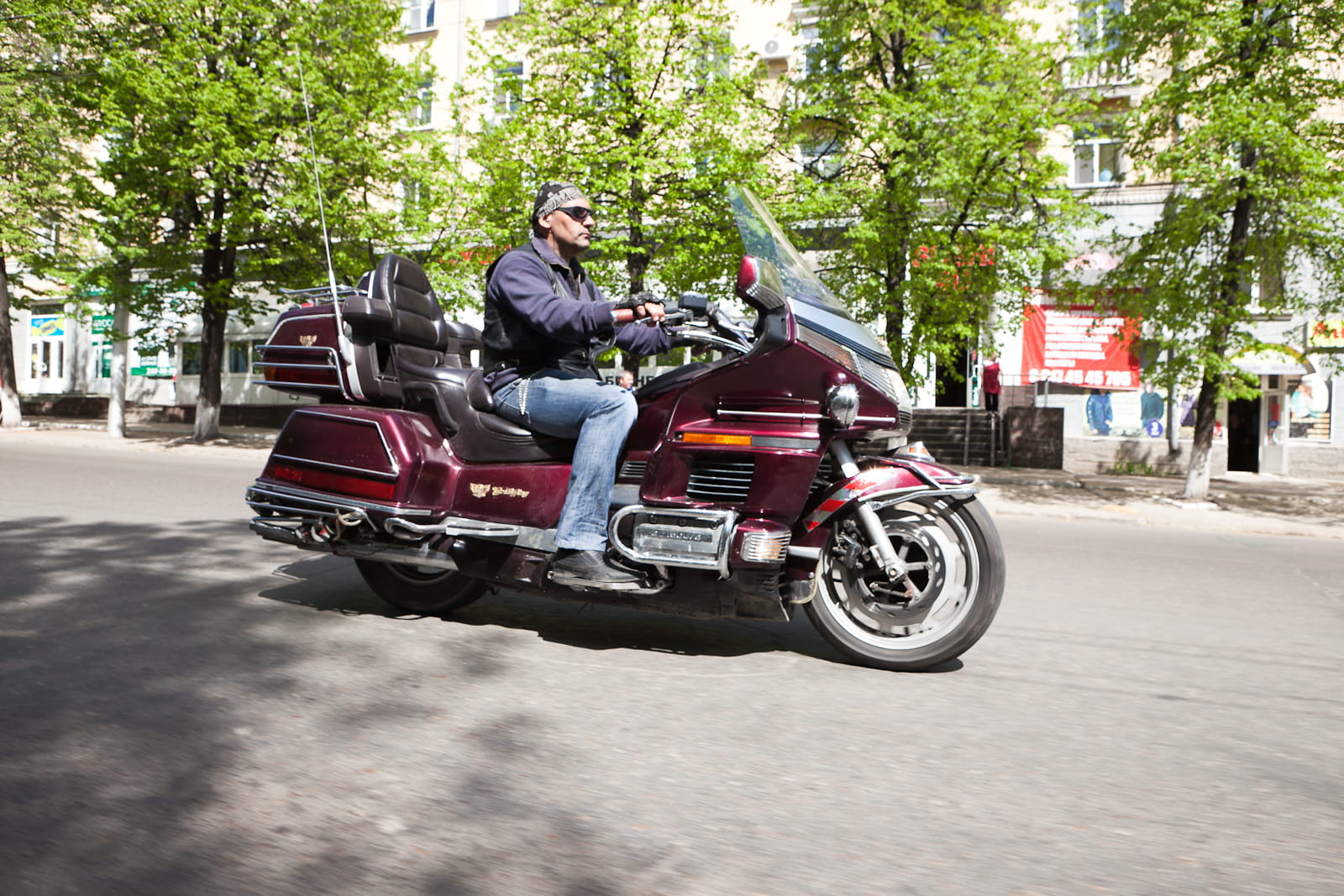 bike, outdoors, biker, people, real people, road, casual clothing, sport, riding, transportation, adult, speed, street, person, city, mode of transportation, HD Wallpaper