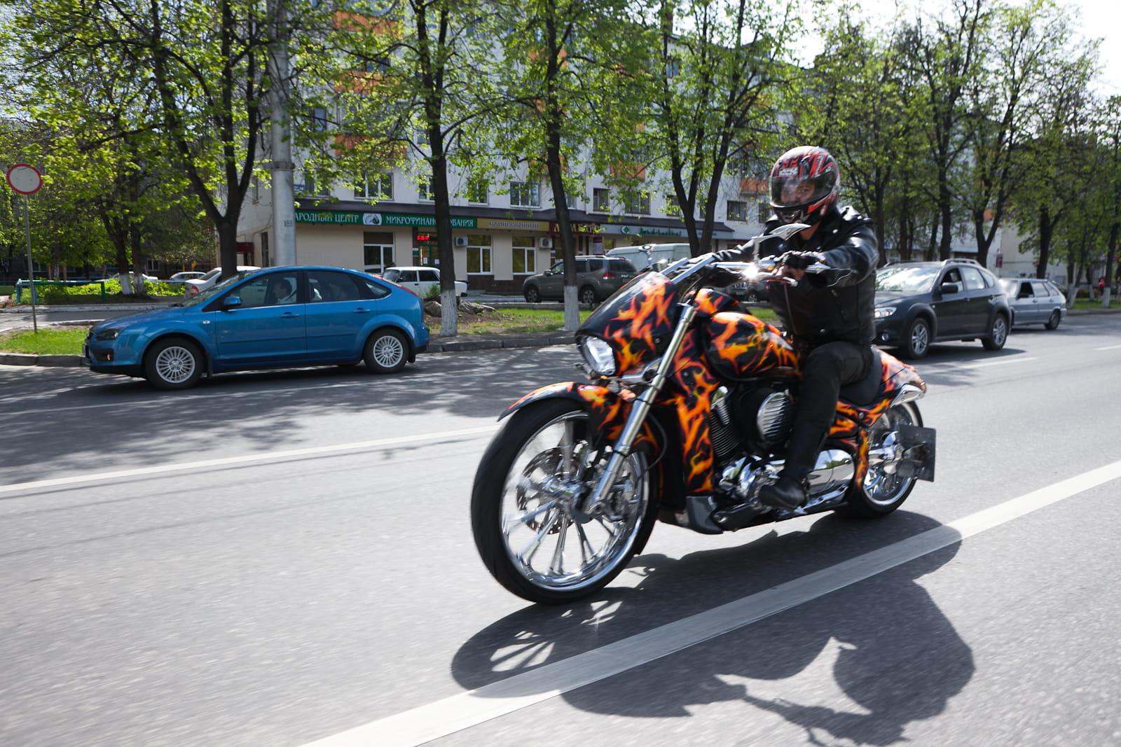 city, sport, day, outdoors, men, full length, person, motion, travel, land vehicle, motorcycle, bike, biker, lifestyles, sunlight, motorcyclist, street, HD Wallpaper