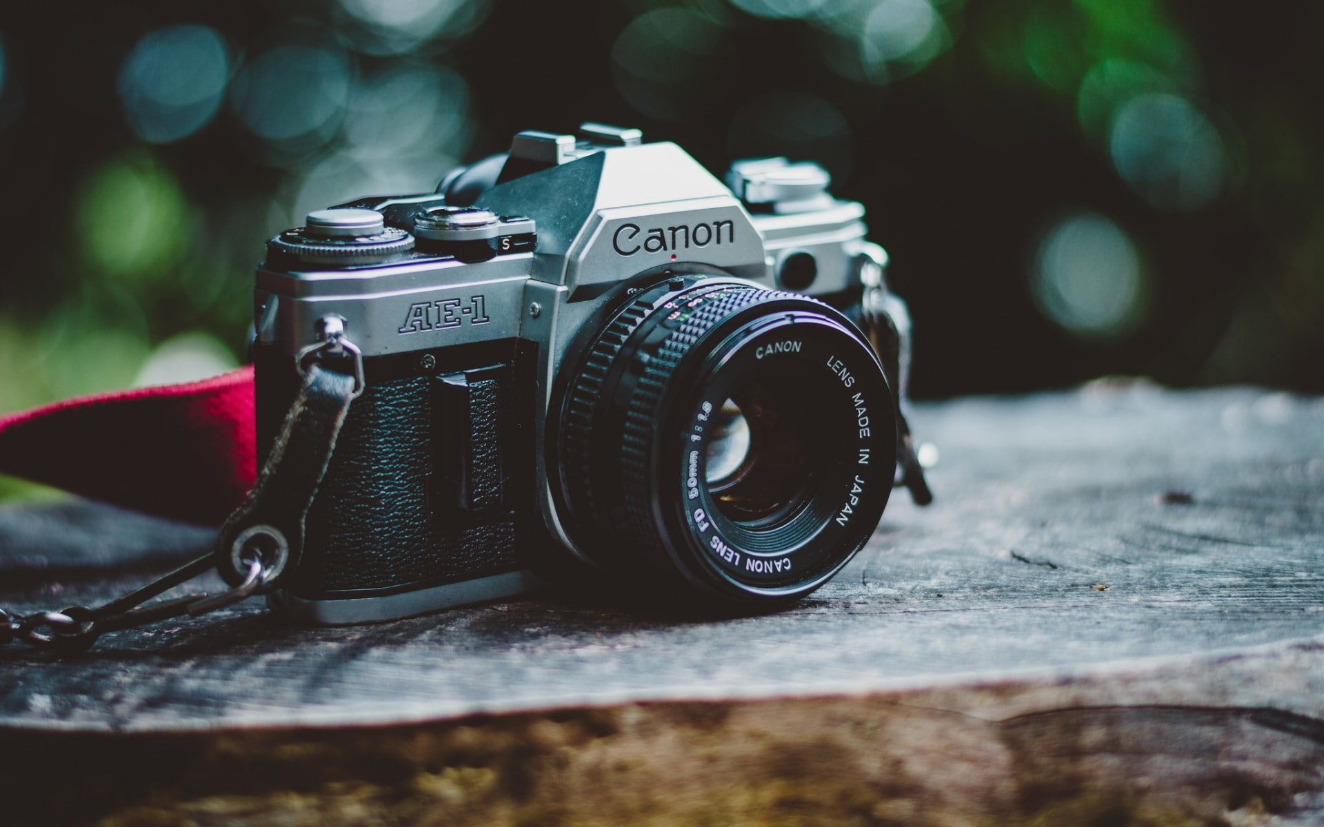 text, photography themes, black, still life, camera - photographic equipment, retro styled, canon, digital single-lens reflex camera, selective focus, HD Wallpaper
