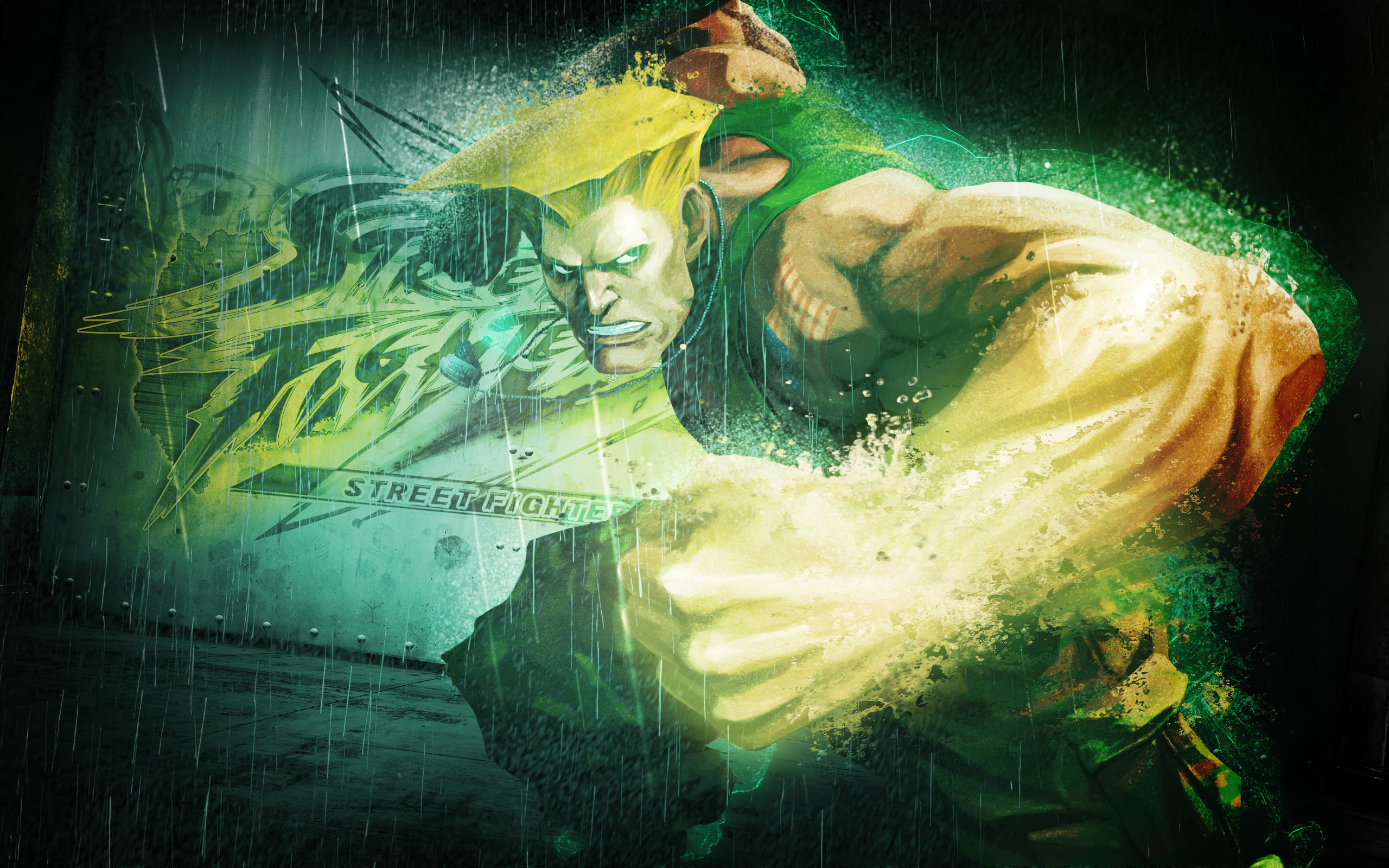 Guile, Fighter, Street, 2K, HD Wallpaper