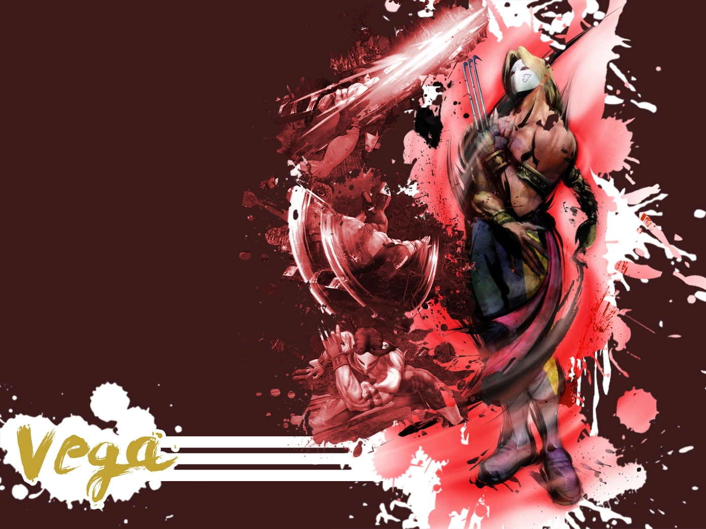 fighter, vega, 720P, x, Street Fighter IV, iv, art, street, video, hd, games, HD Wallpaper