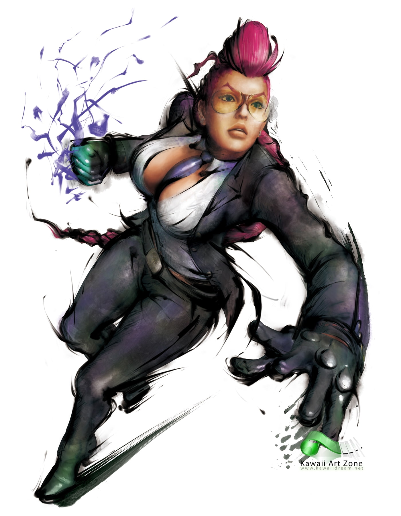 c. viper, street, iv, c, fighter, Street Fighter IV, hd, games, video, viper, 720P, art, Phone HD Wallpaper