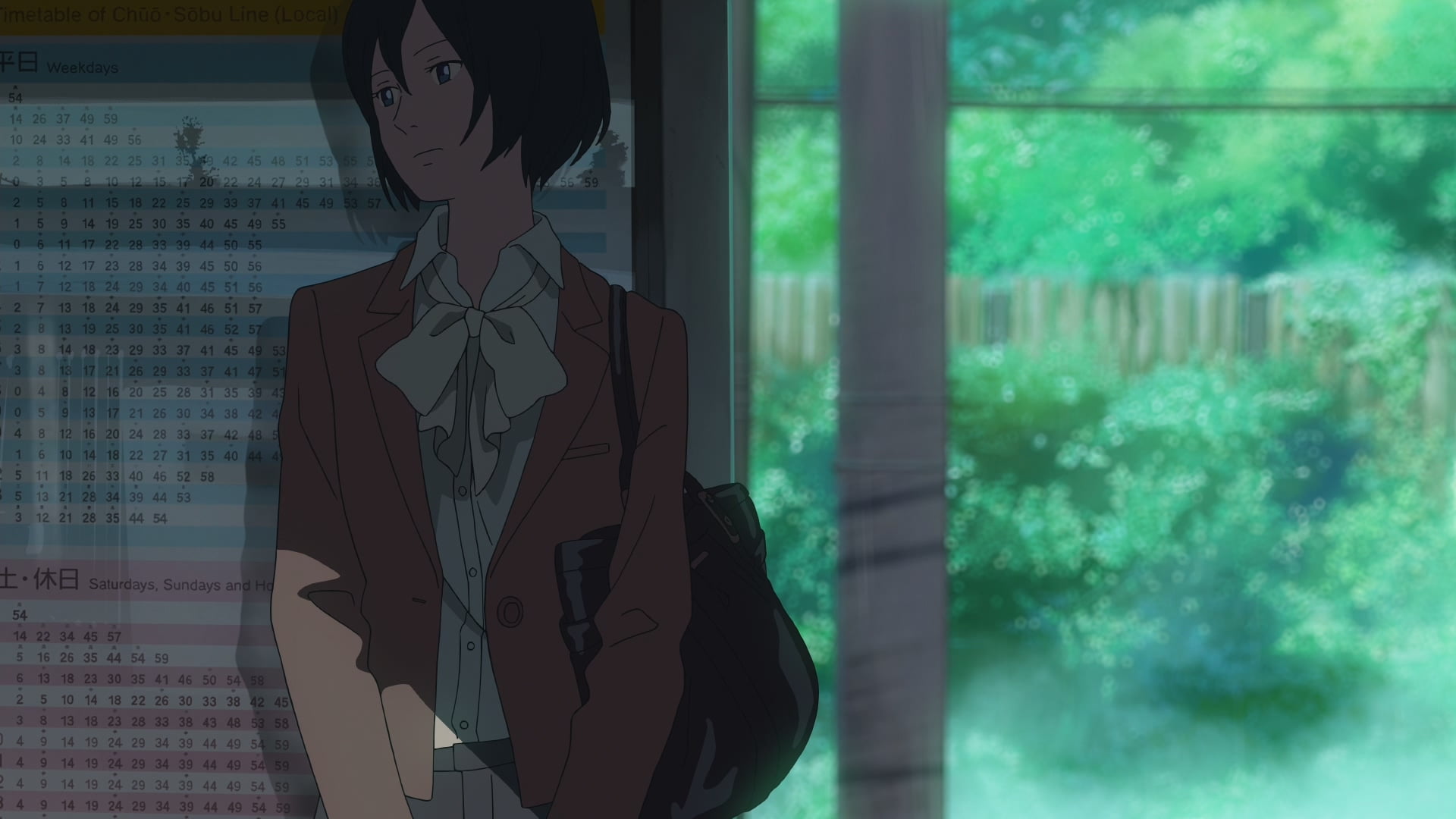 1080P, anime, The Garden of Words, Makoto Shinkai, HD Wallpaper