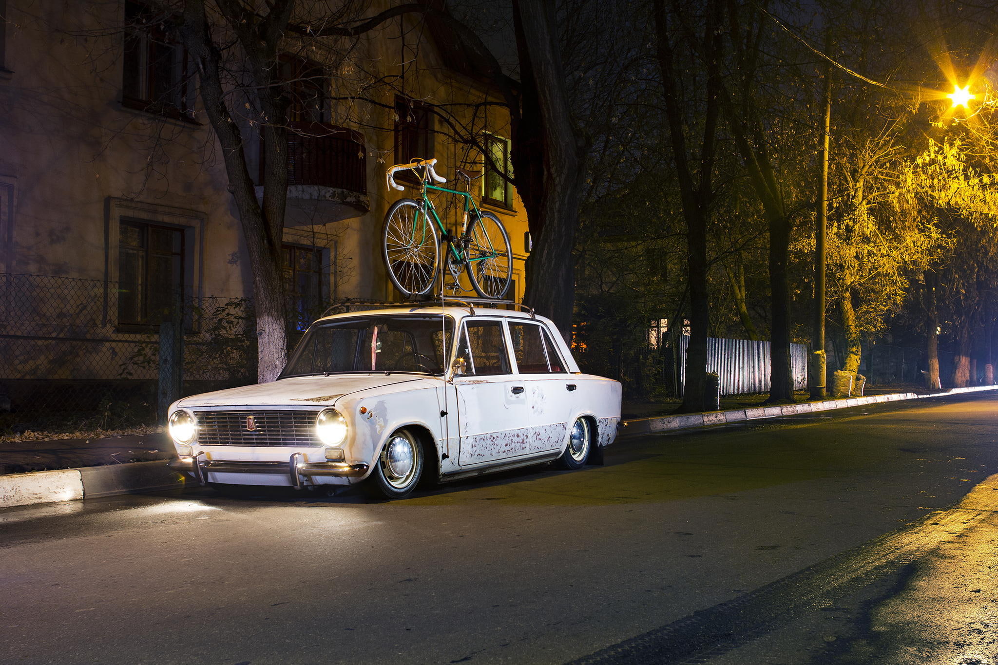 stance, lada, night, 1080P, 2101, HD Wallpaper