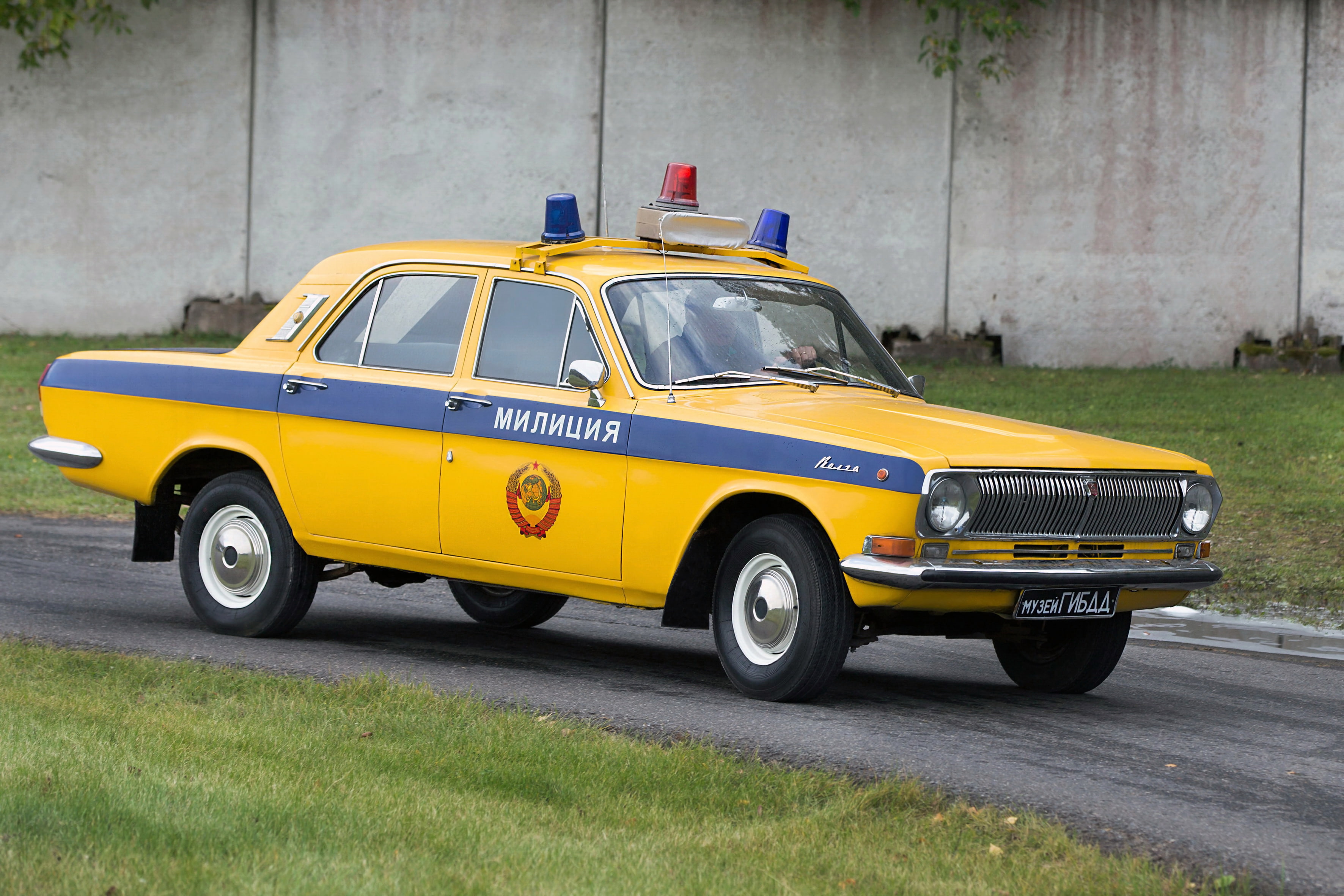emergency, volga, police, 1970, classic, 2K, 2-4, gaz, HD Wallpaper