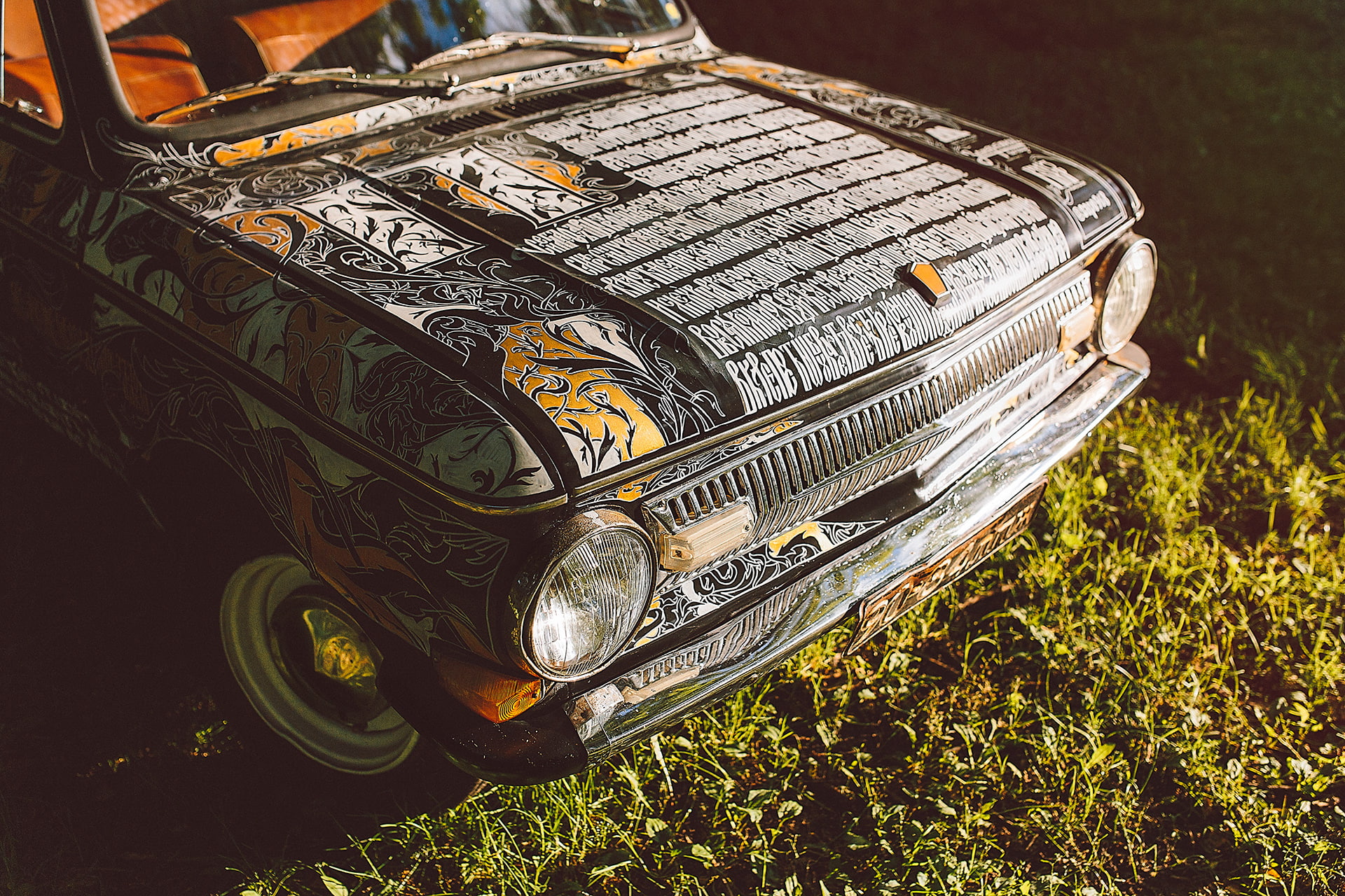 vehicle, depth of field, ZAZ, sunset, car, 1080P, HD Wallpaper
