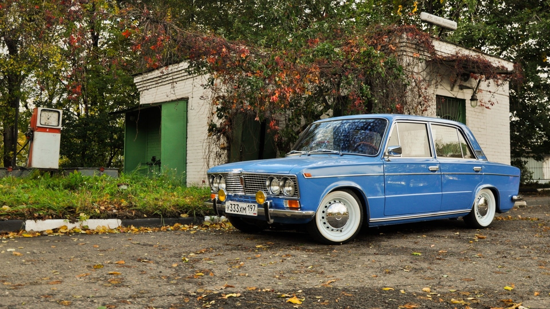 Russian Cars, LADA, White tires, car, 1080P, trash, HD Wallpaper