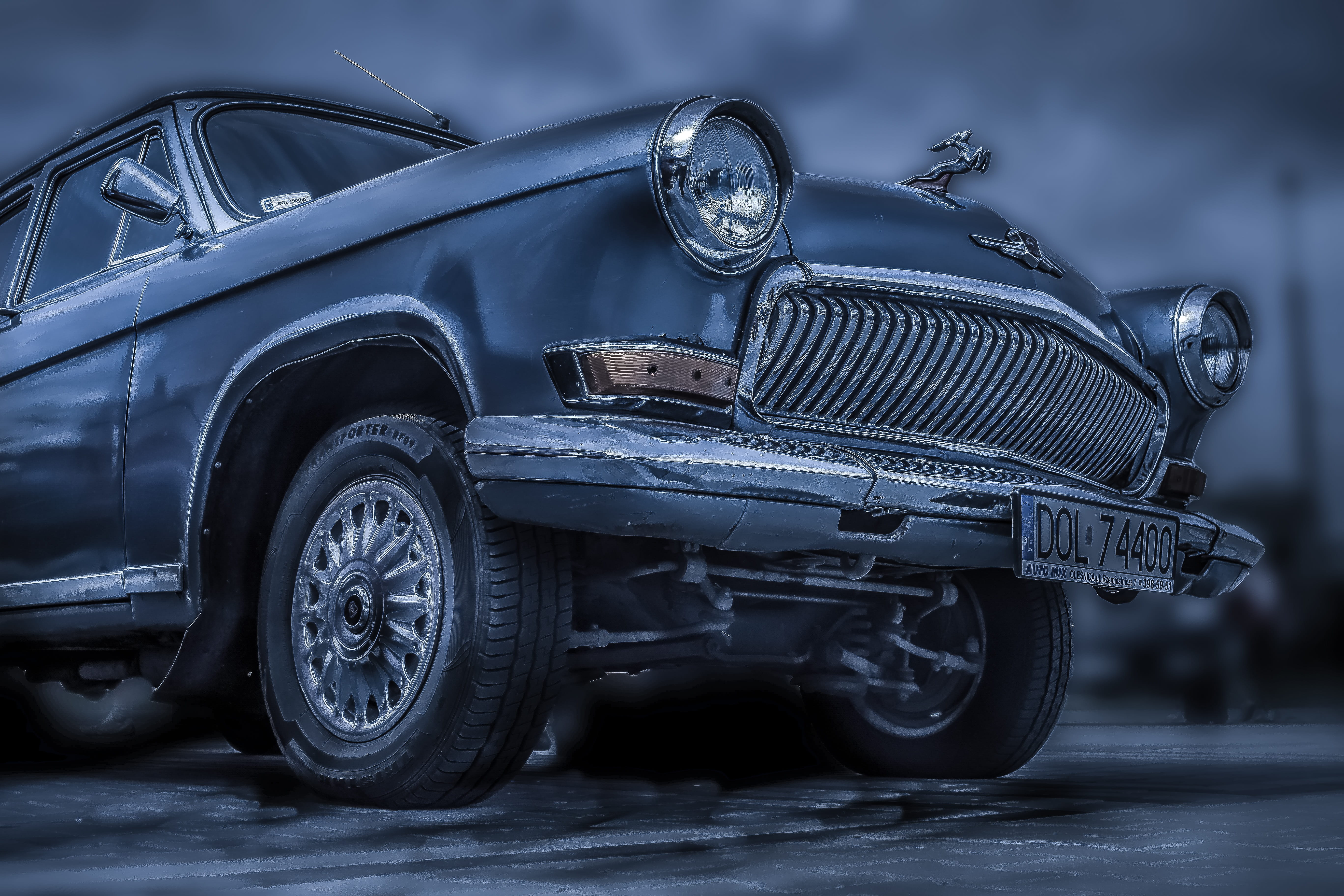 day, car, luxury, tire, design, no people, silver colored, focus on foreground, land vehicle, auto volga, the vehicle, retro, vintage car, wheel, chrome, HD Wallpaper