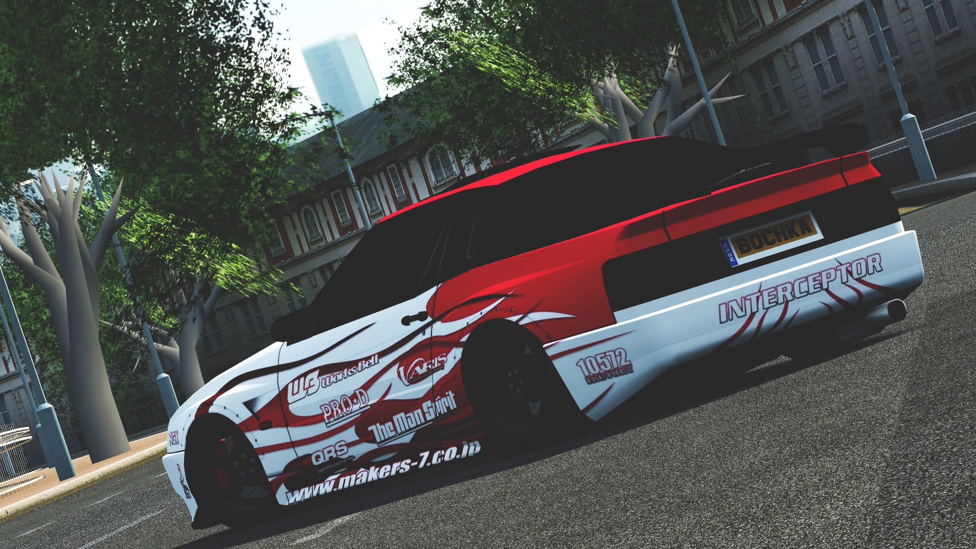 Live For Speed, 1080P, Plate, Russian, car, HD Wallpaper
