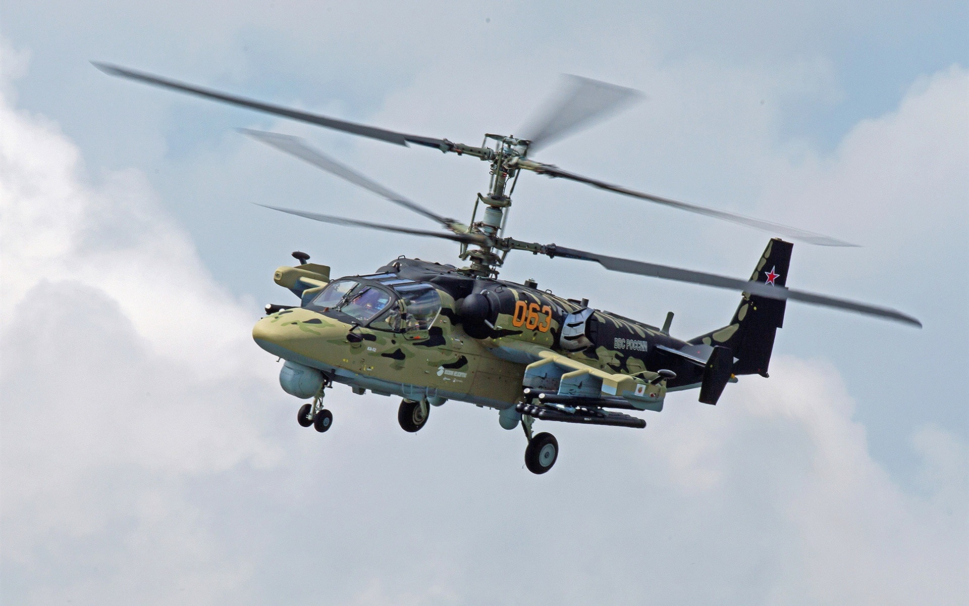 1080P, Helicopter, Russian, KA, HD Wallpaper
