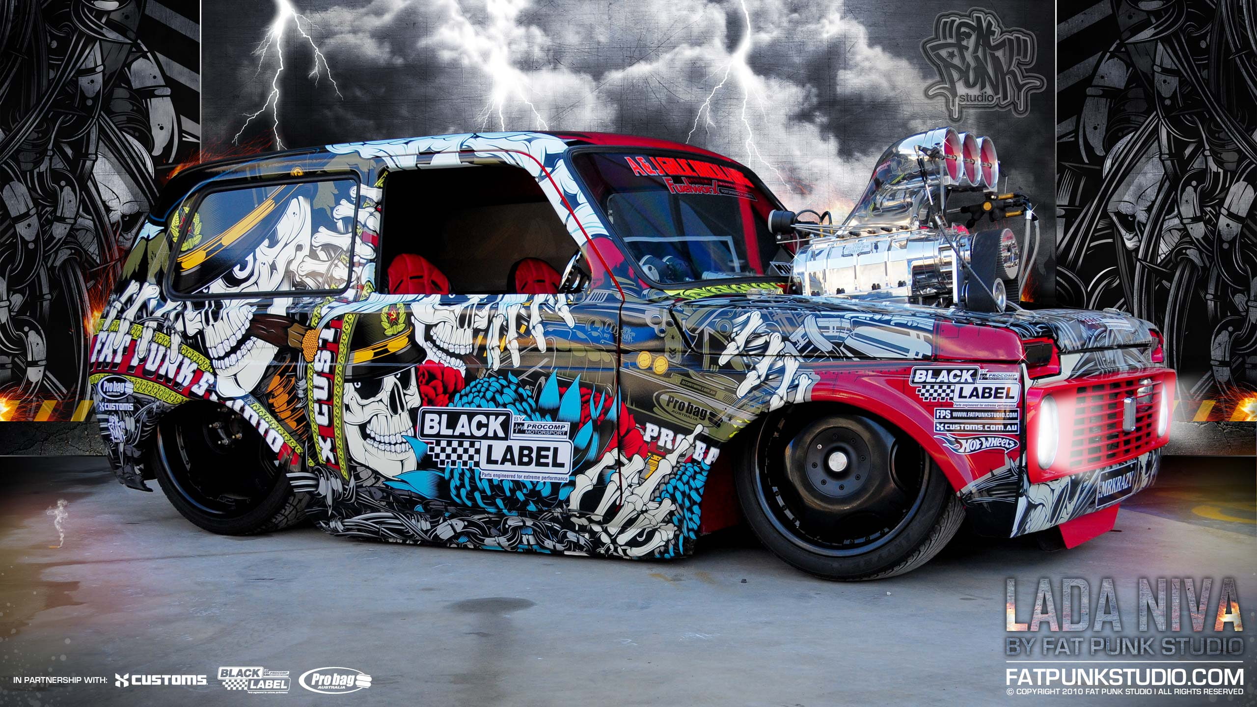 lowriders, niva, russian, cars, lada, 2K, HD Wallpaper