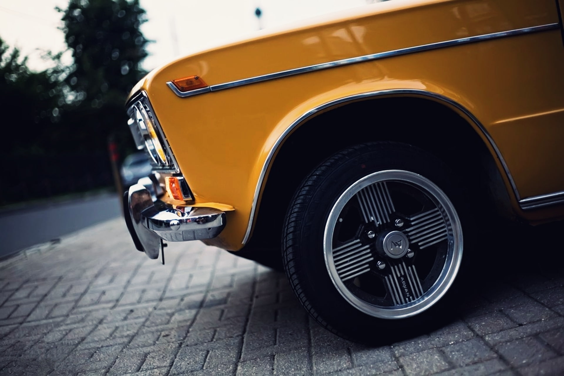 2103, VAZ, tire, Advan, gray, spoke, 1080P, vehicle, Lada, wheel, HD Wallpaper