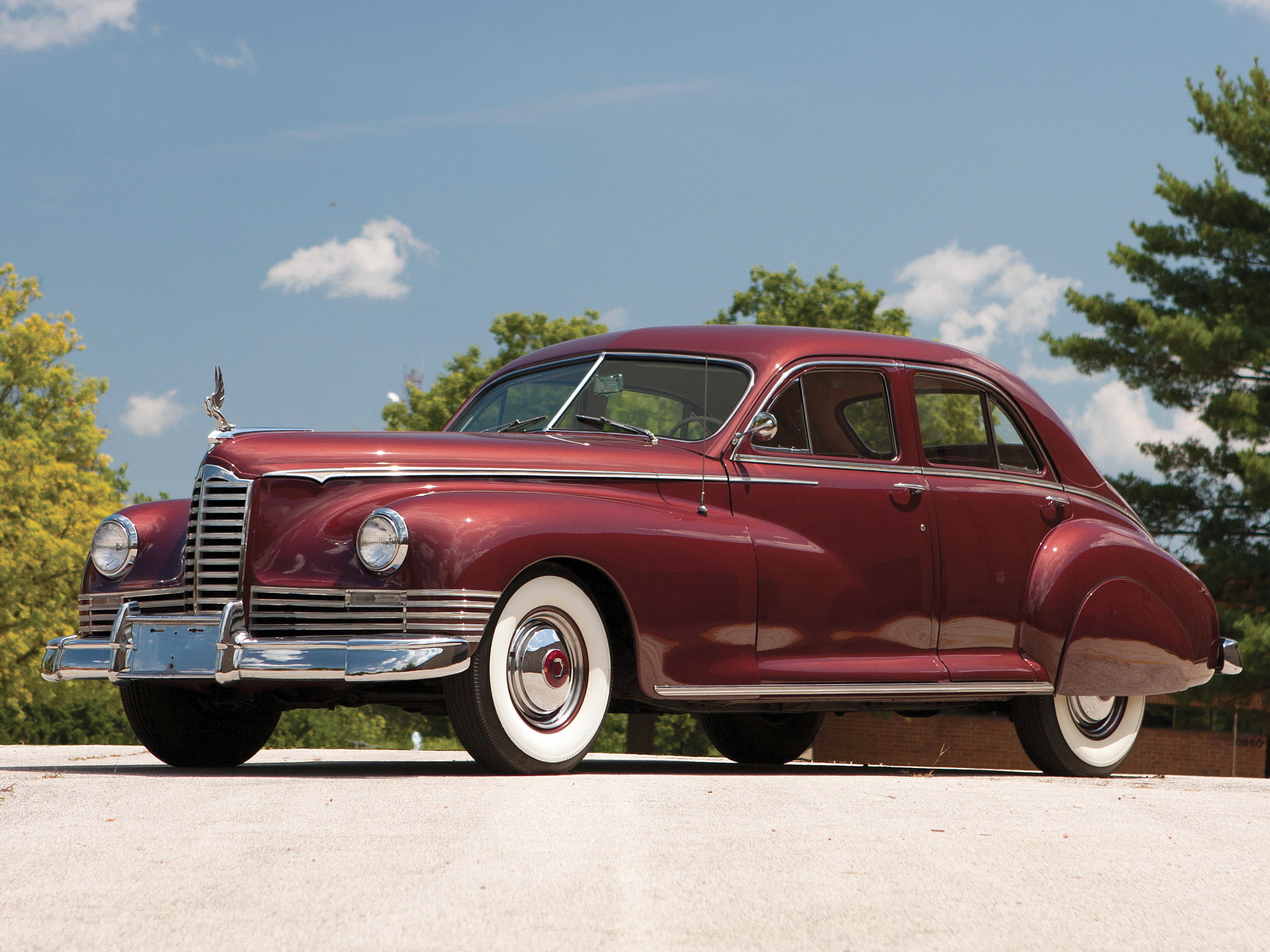 2106 2122, 1947, retro, clipper, custom, luxury, 1080P, sedan, packard, super, HD Wallpaper