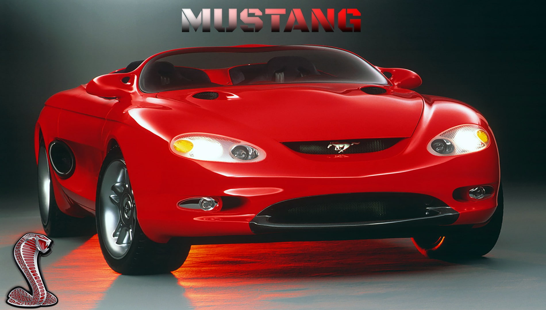 720P, concept cars, Ford Mustang, supercars, HD Wallpaper