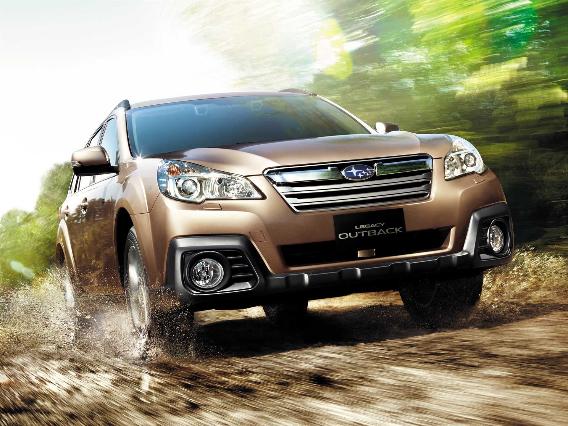 Subaru, legacy, Car, SUV, Brown, 1080P, HD Wallpaper