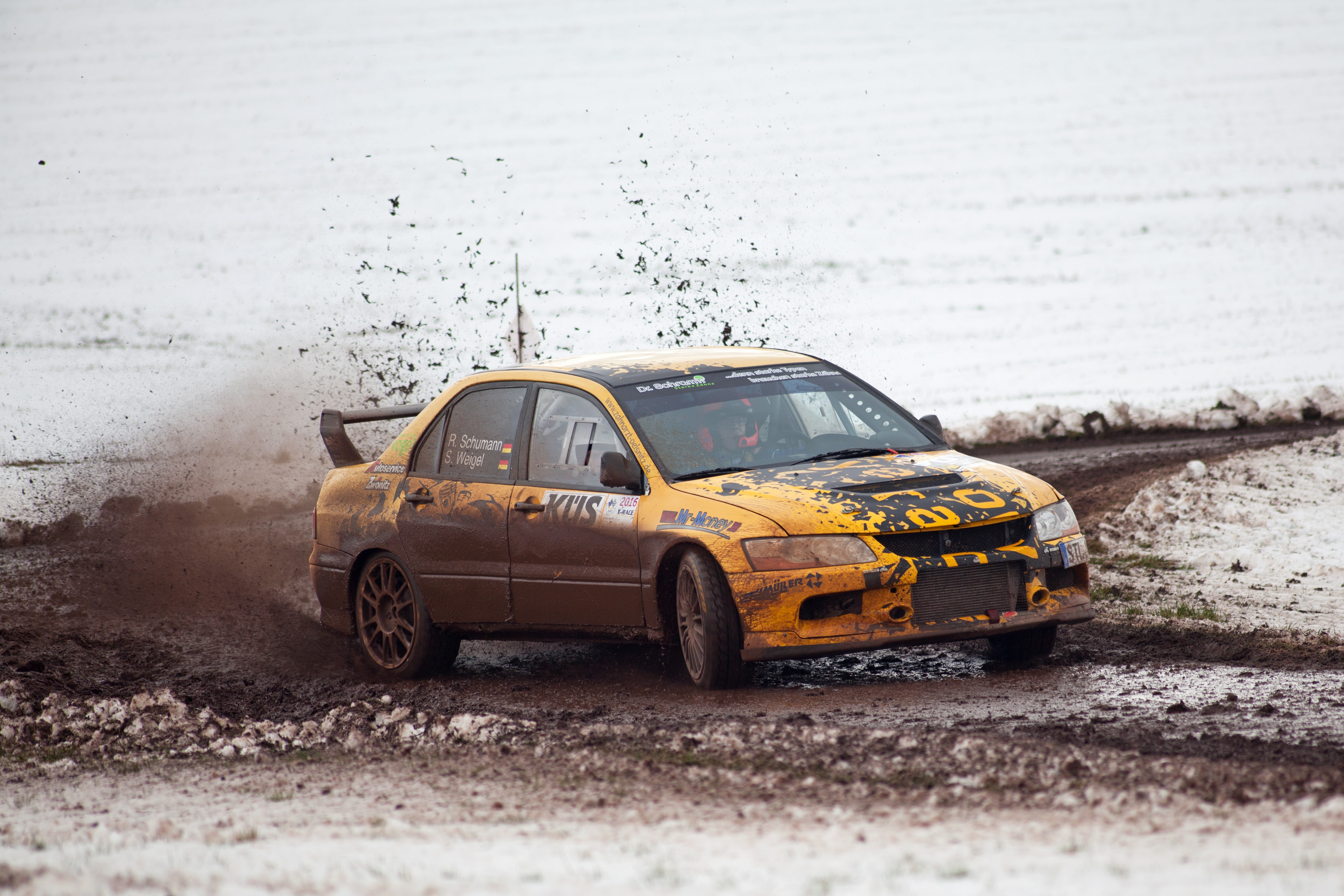 land vehicle, selective focus, outdoors, Mitsubishi Lancer EVO, taxi, yellow, day, mode of transportation, road, toy car, toy, car, motion, 5K, yellow cars, HD Wallpaper