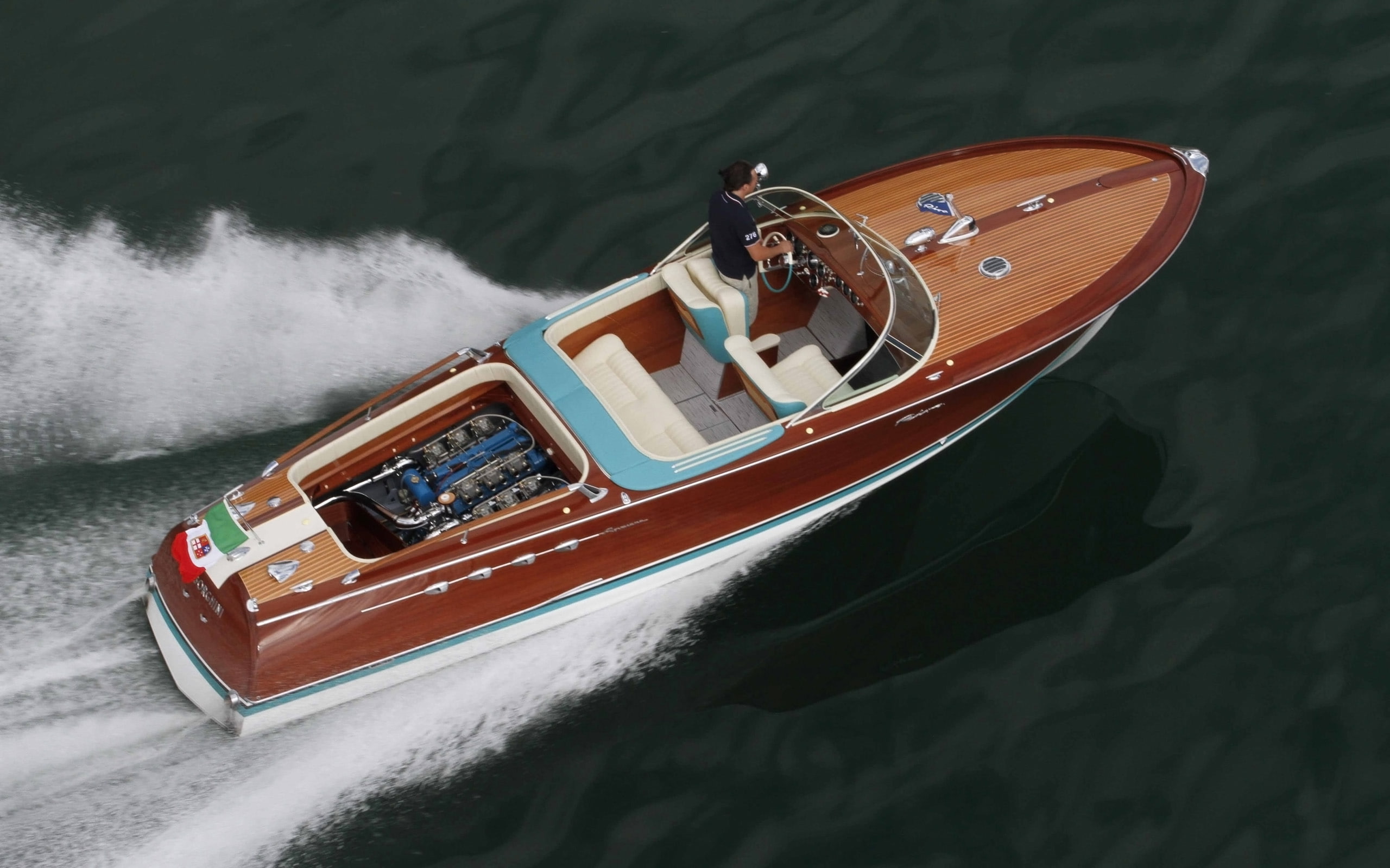 riva, lamborghini, 2K, superboat, 1968, engine, boat, race, racing, aquarama, HD Wallpaper