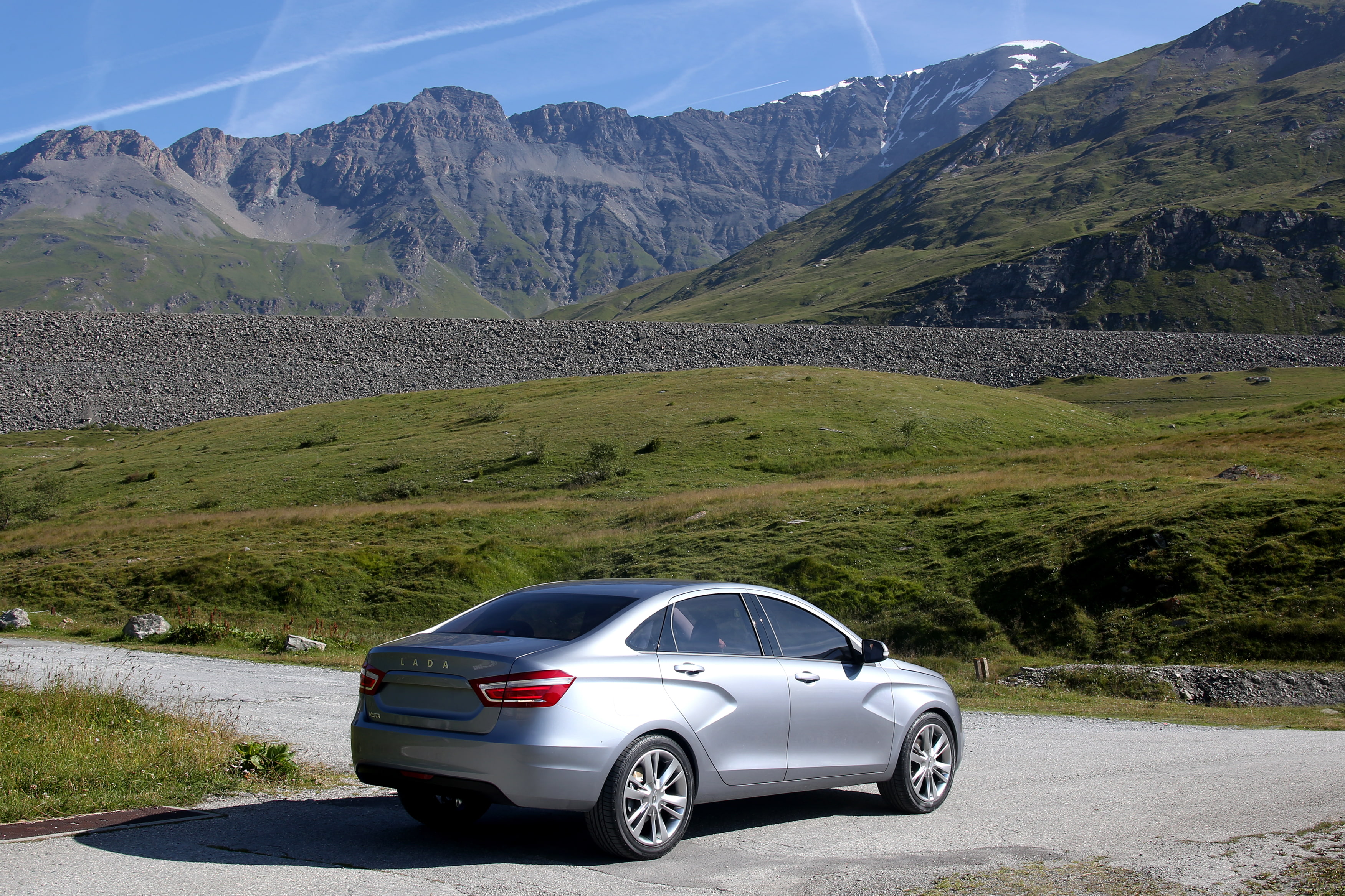 2K, Vehicles, Lada Vesta, HD Wallpaper