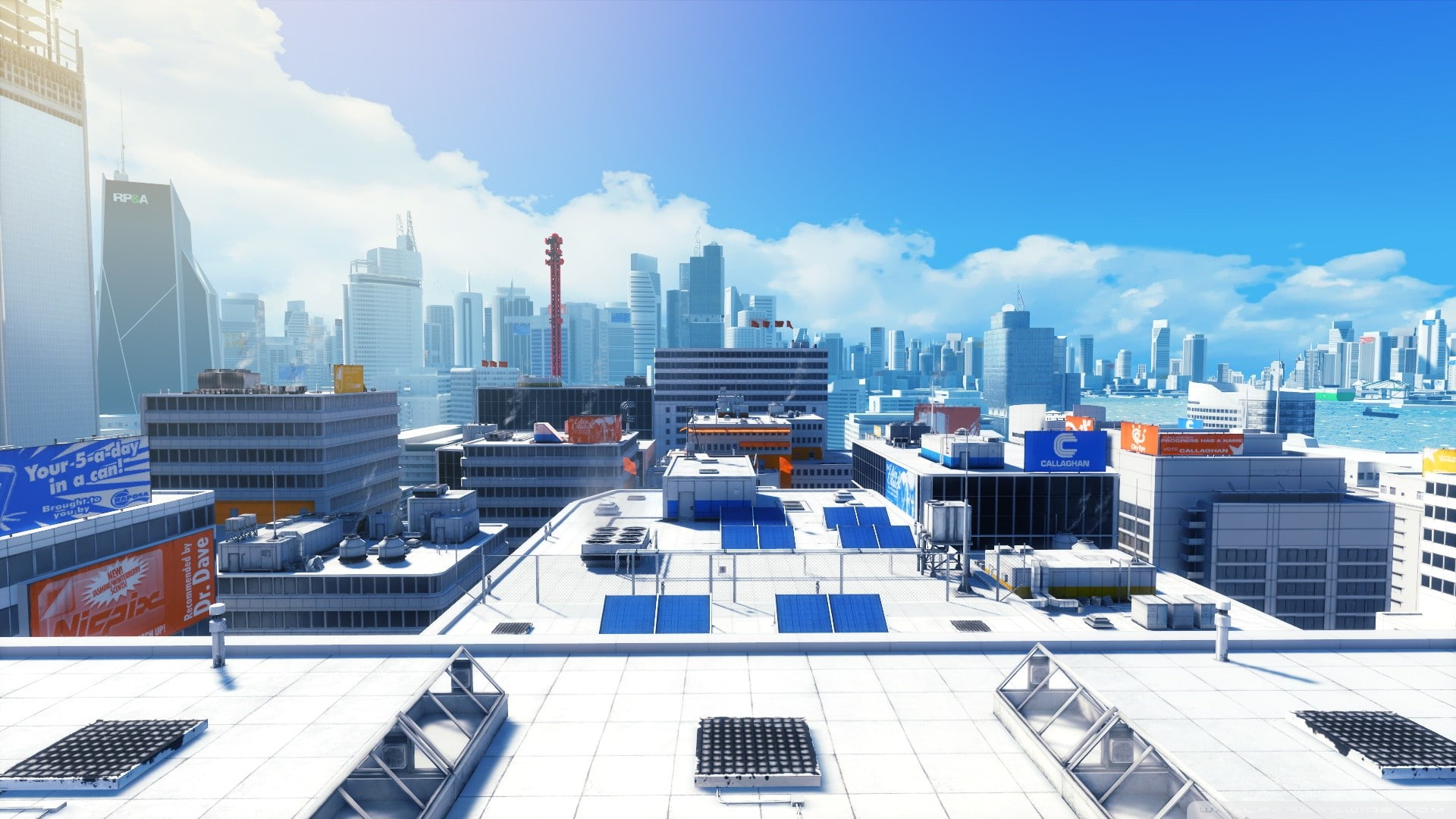 video games, Mirrors Edge, 1080P, HD Wallpaper
