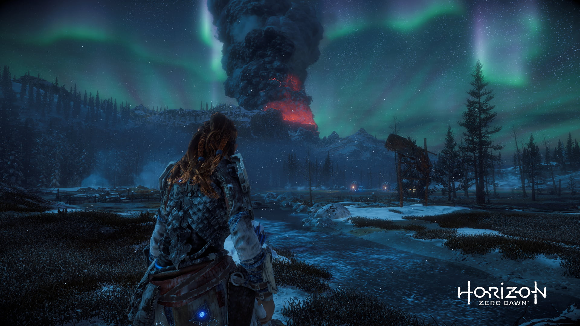 Horizon: Zero Dawn Frozen Wilds, video games, Aloy (Horizon: Zero Dawn), screen shot, horizon zero dawn, 1080P, HD Wallpaper