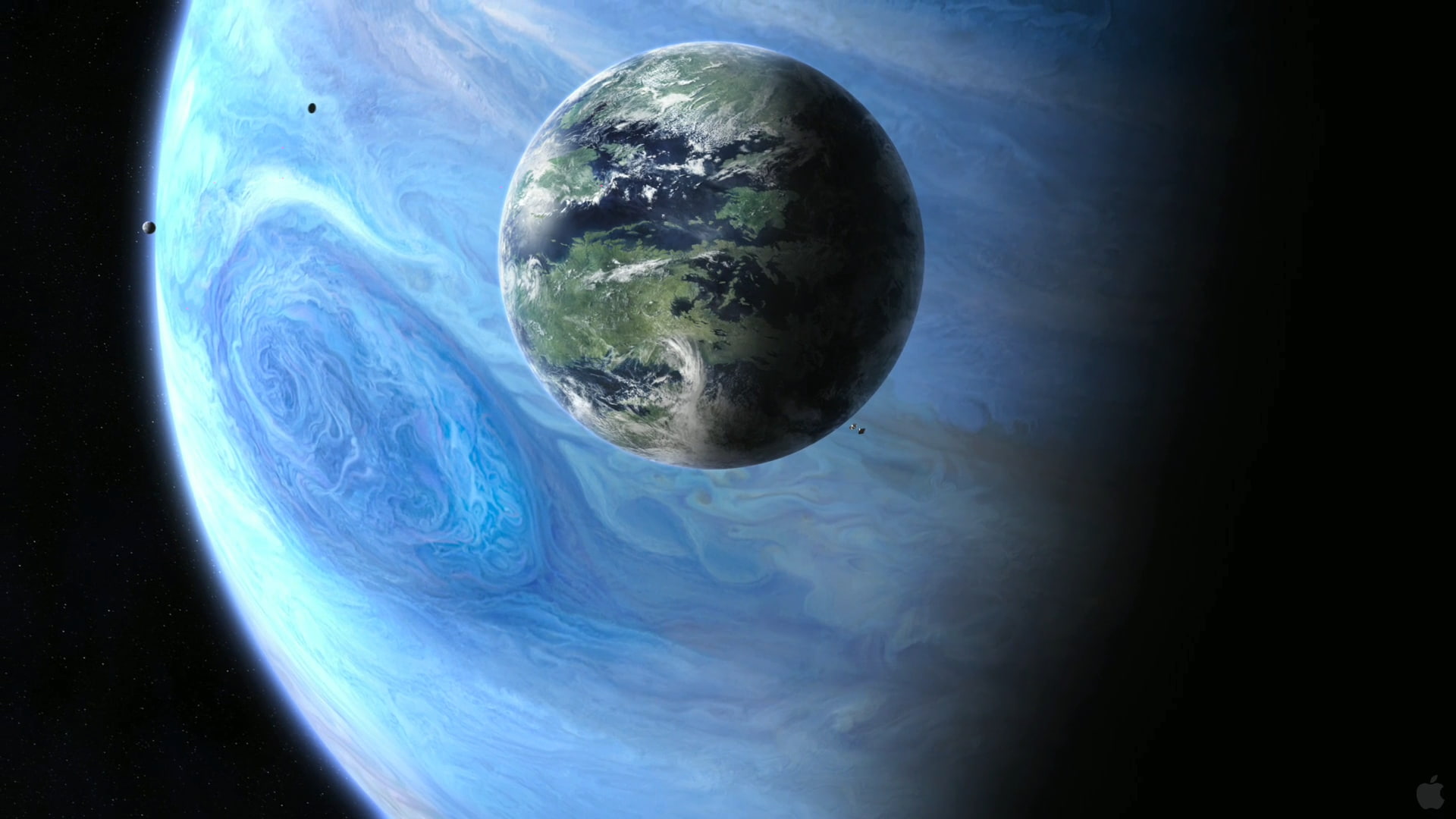 pandora, earth, hd, x, stars, neptune, avatar, outer, 1080P, space, planets, outer space, art, HD Wallpaper