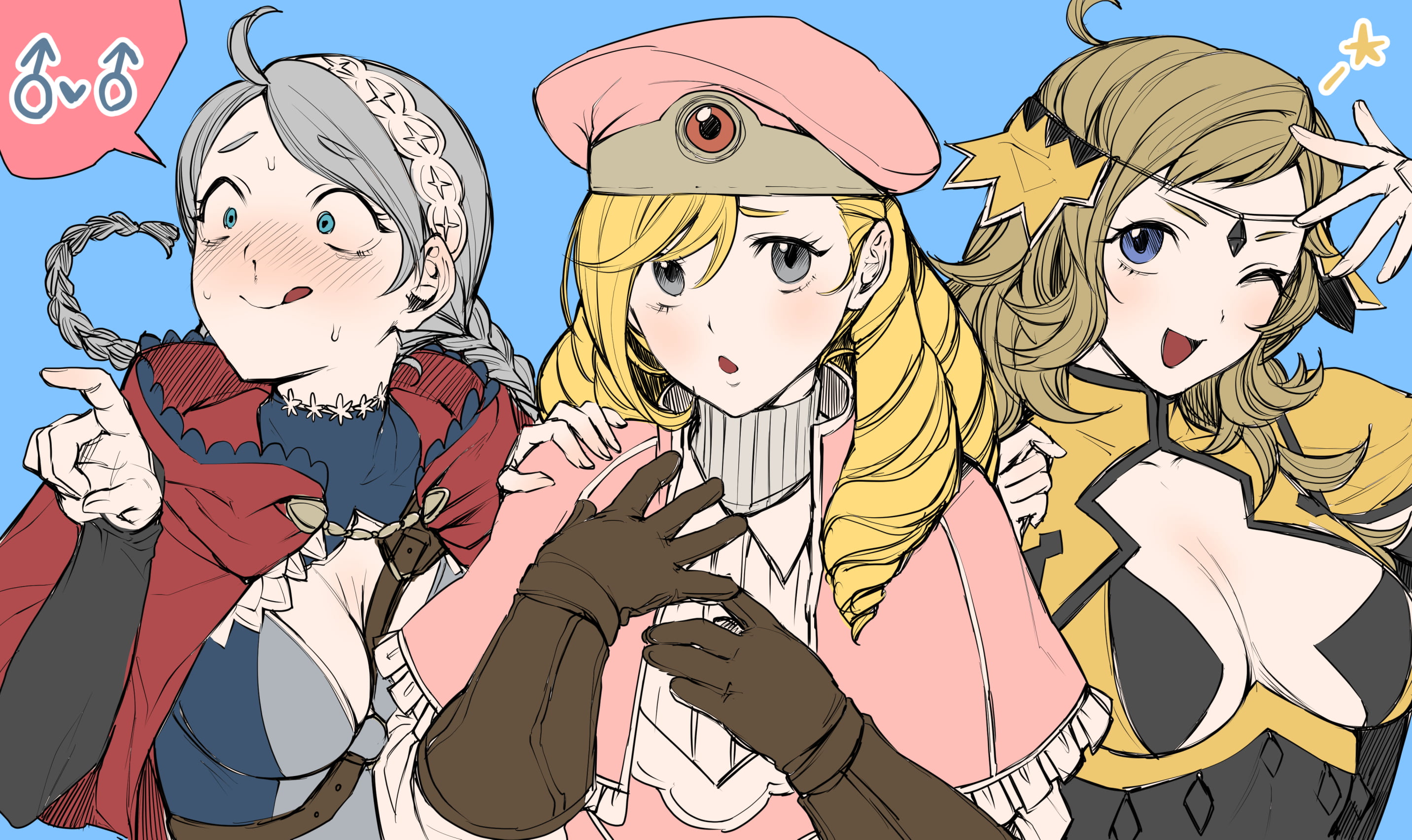 anime, 2K, Fire Emblem Fates, anime girls, HD Wallpaper