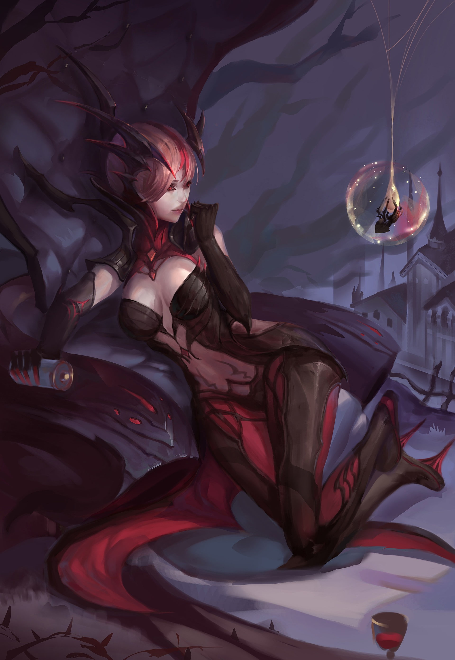 League of Legends, Elise (character), 2K, Phone HD Wallpaper
