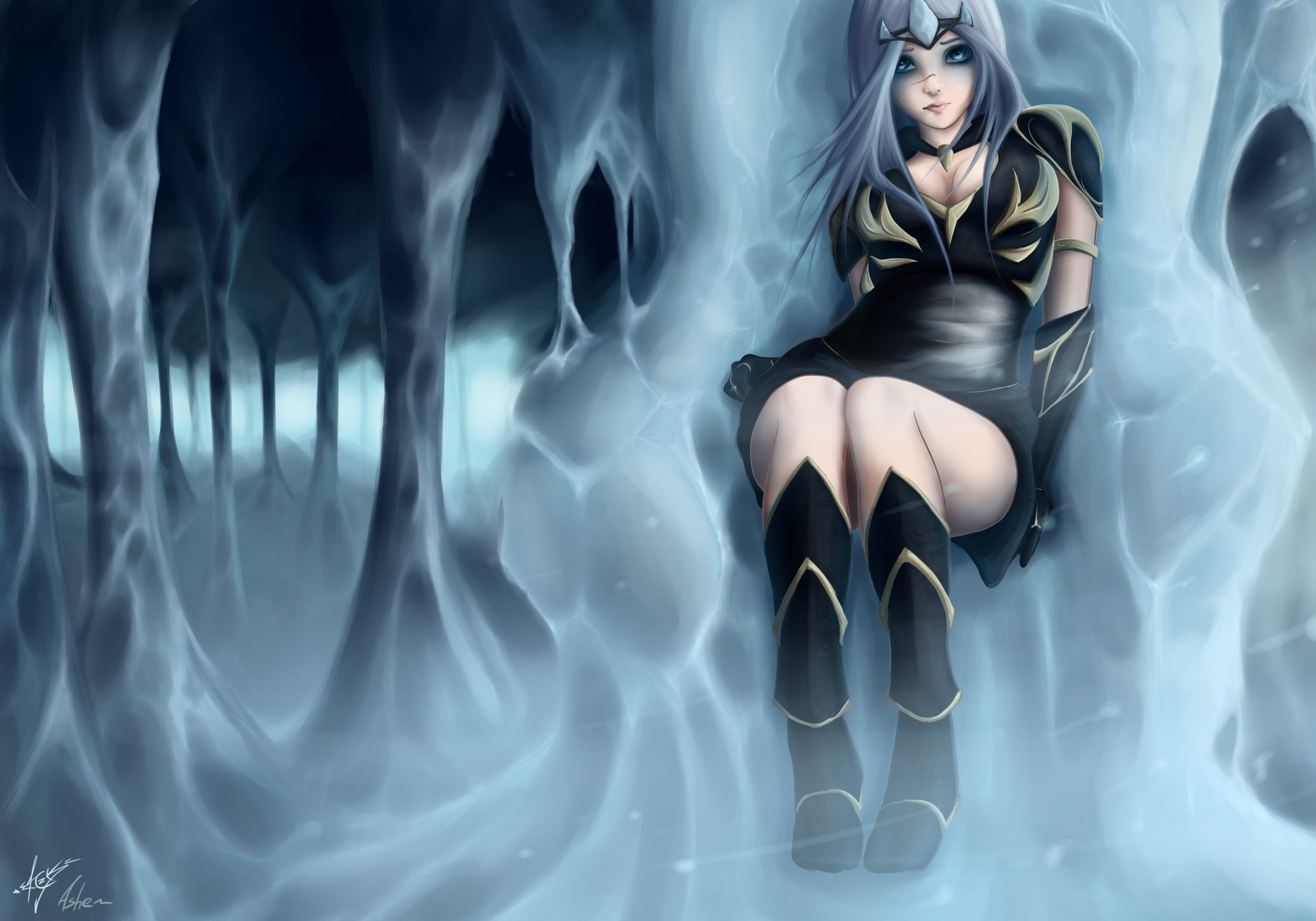 League Of Legends, 2K, Ashe, HD Wallpaper