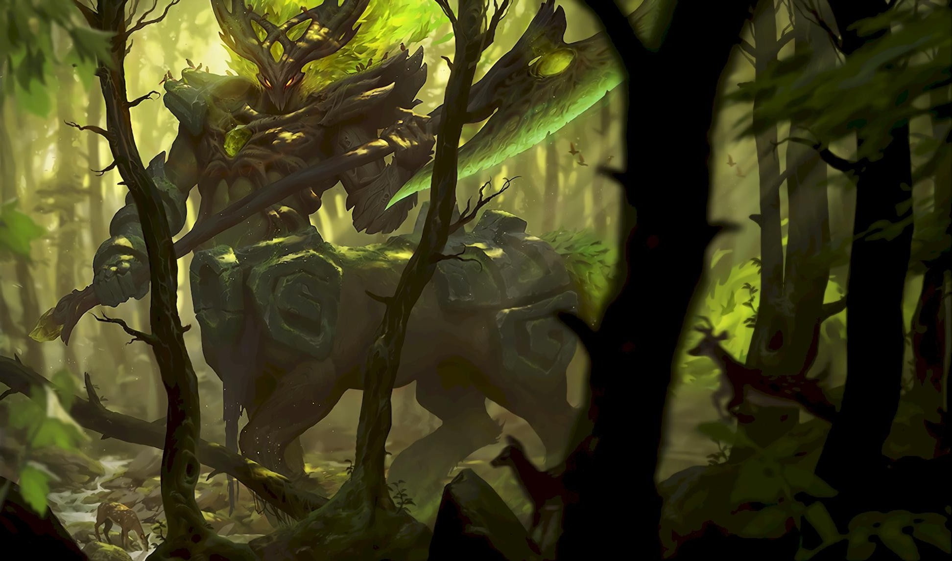 Hecarim, Centaur, League Of Legends, 1080P, fantasy Art, Centaurs, HD Wallpaper