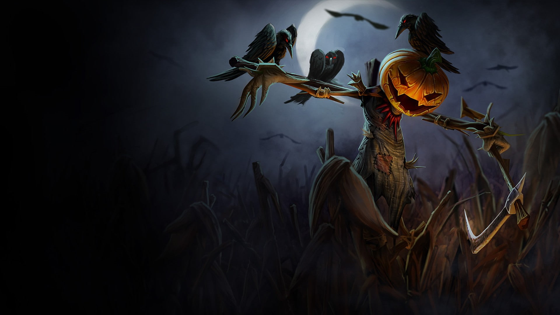 Halloween, 1080P, Fiddlesticks, League of Legends, HD Wallpaper