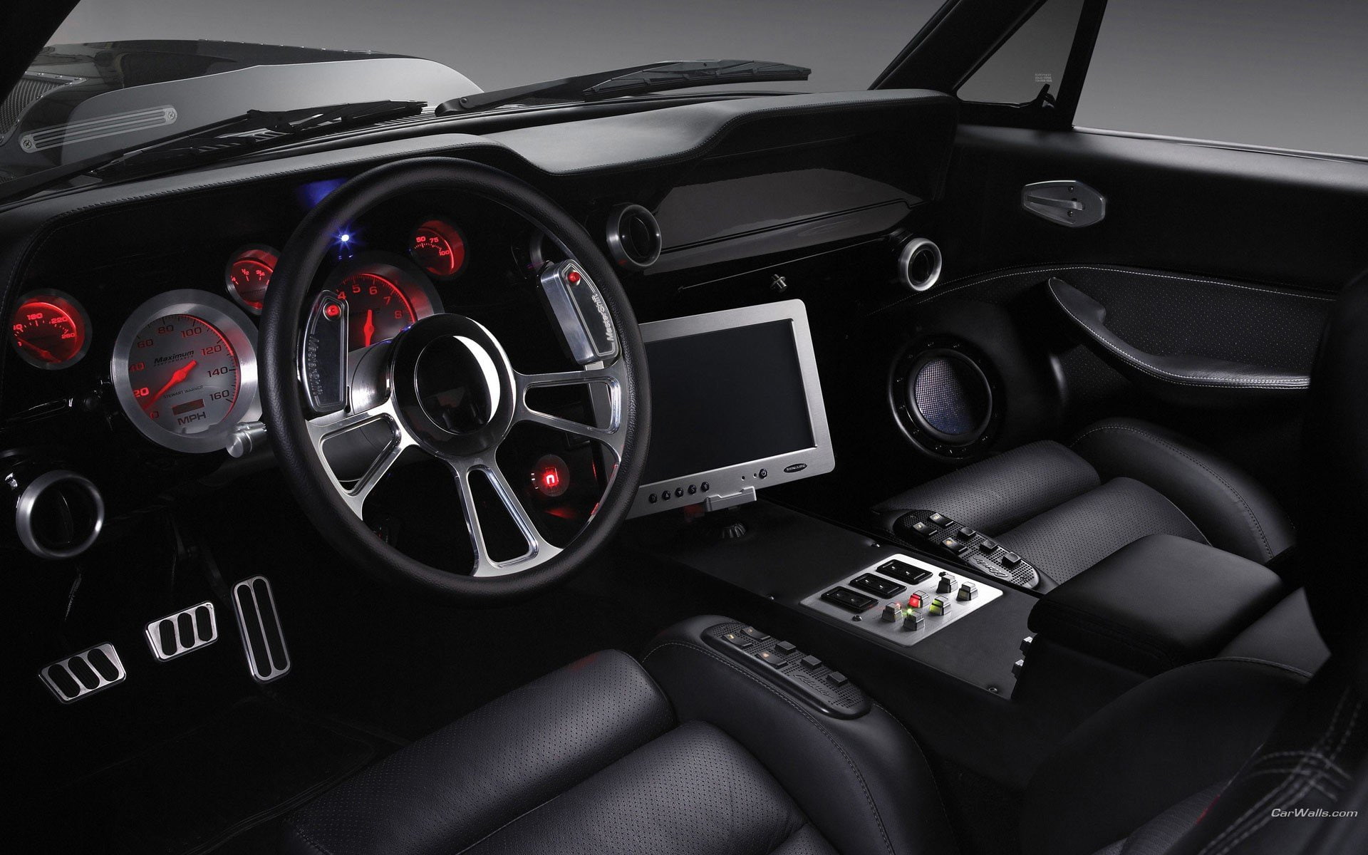mustang, sg one, obsidian, 1080P, ford, black, HD Wallpaper