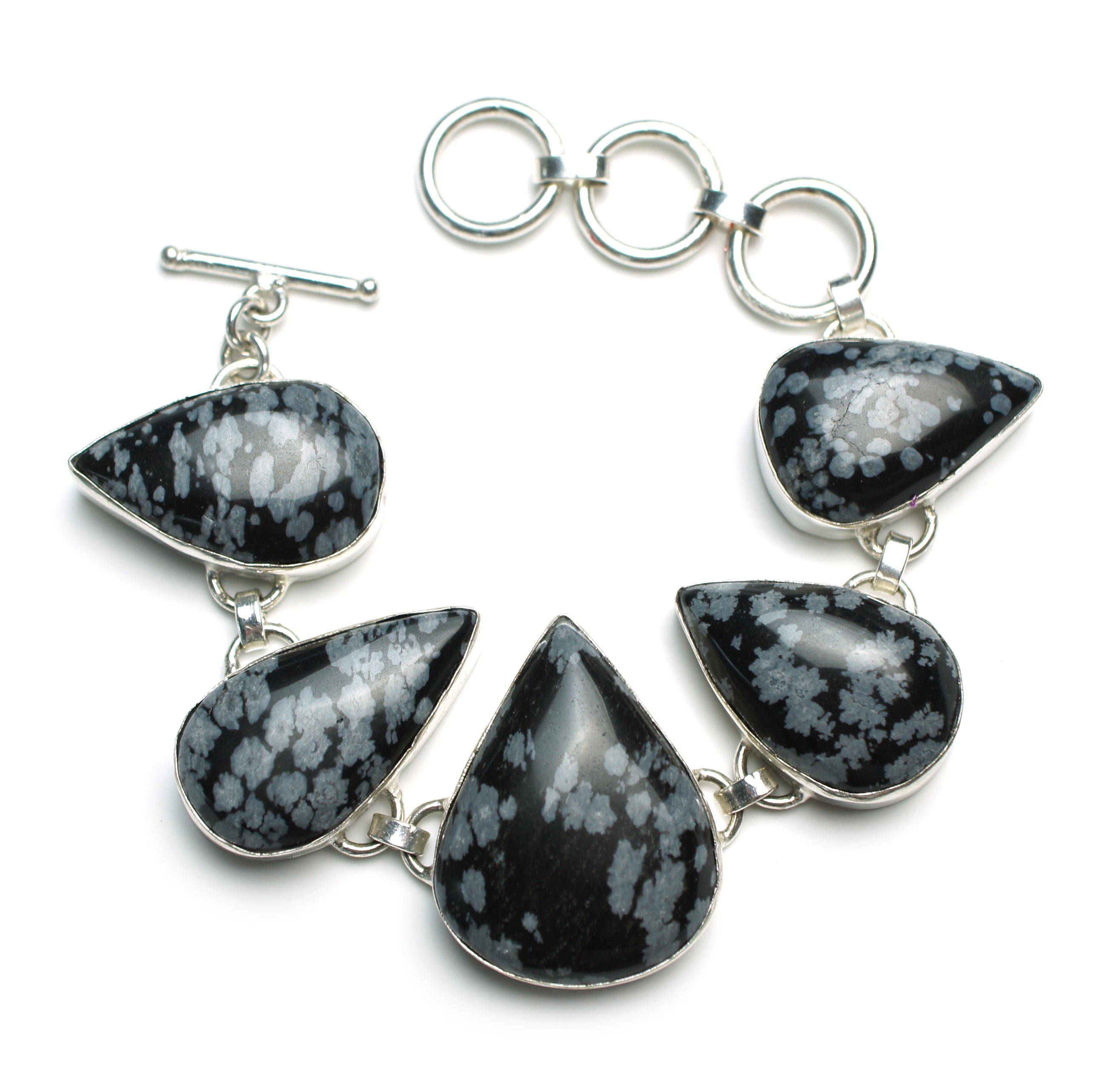cabochon, silver, black, teardrop, colored, elegance, group of objects, still life, stones, high angle view, fashion, snowflake obsidian, white, green, HD Wallpaper