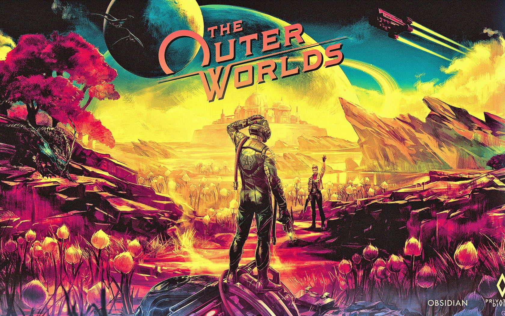 space, 720P, The Outer Worlds, Fallout: New Vegas, obsidian, Fallout, HD Wallpaper