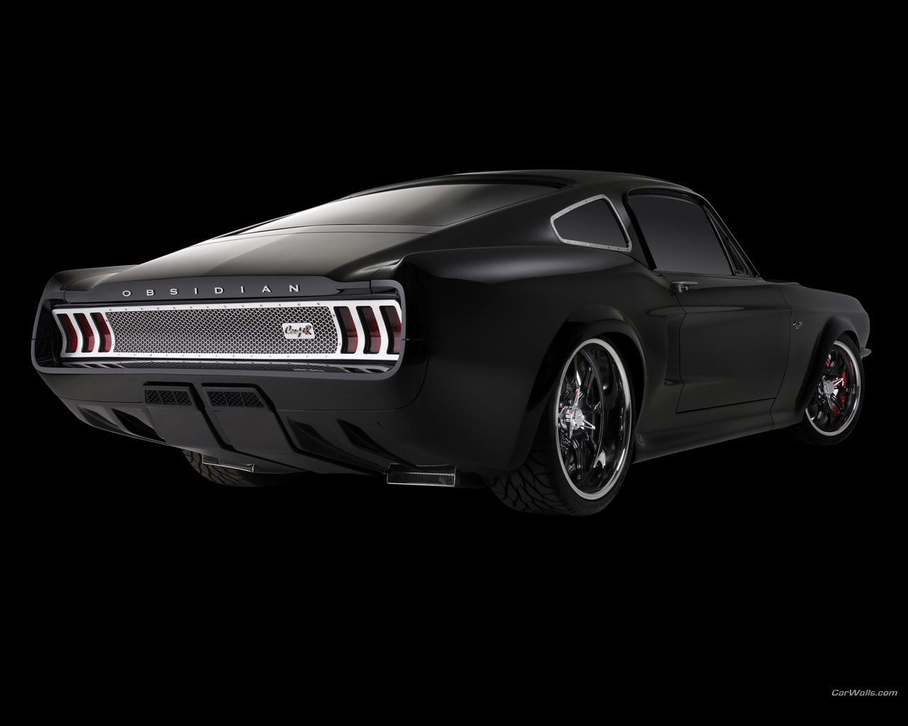 720P, art, Ford Mustang Obsidian, cars, mustang, obsidian, x, hd, ford, HD Wallpaper