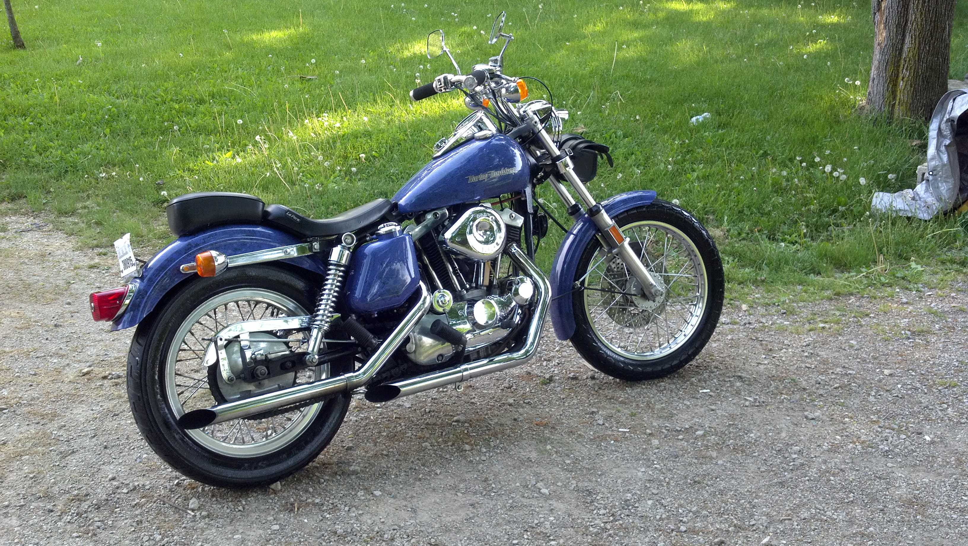 2K, davidson, 1000cc, sportster, harley, 1975, HD Wallpaper
