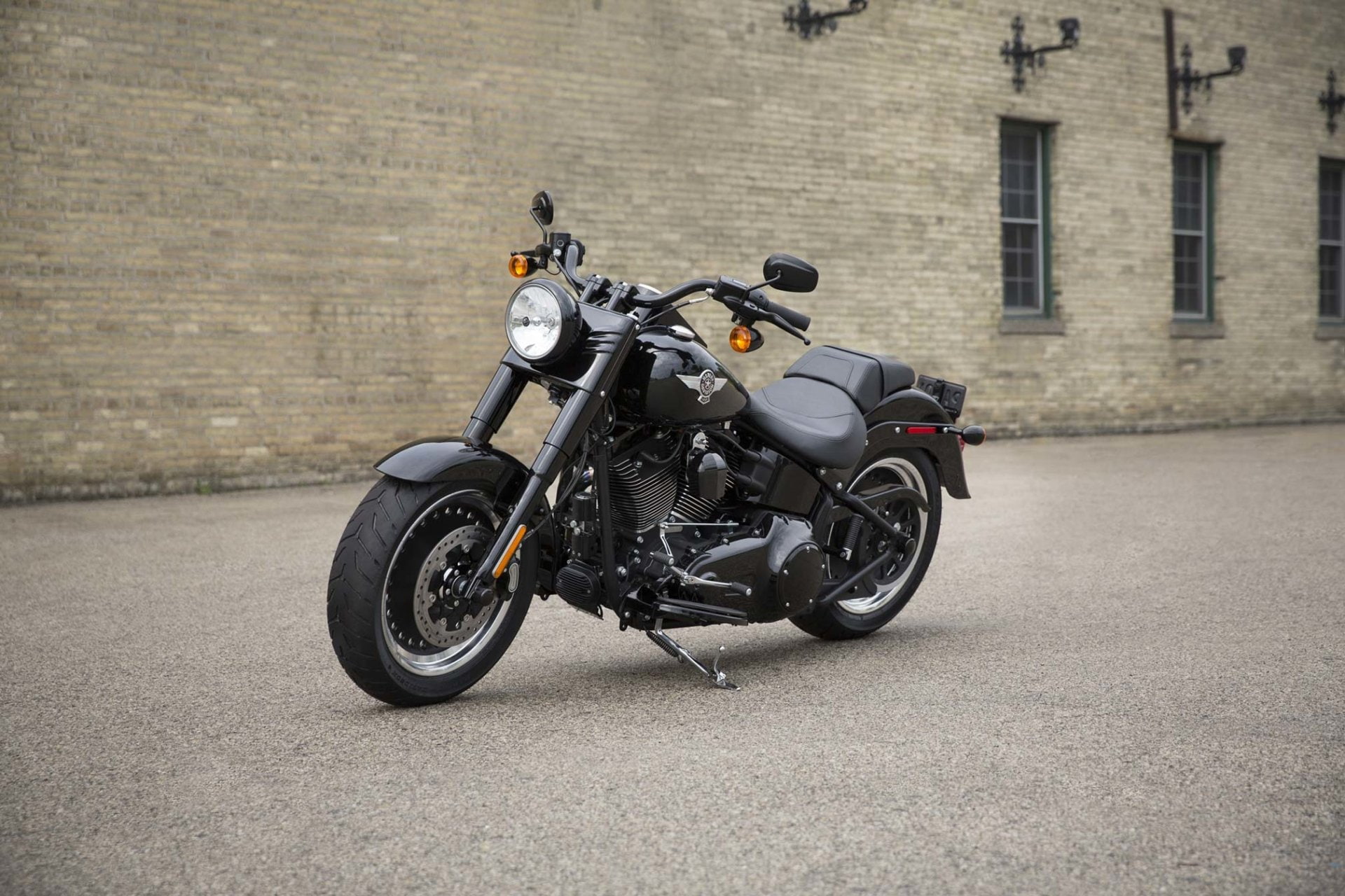 Harley-Davidson Fat Boy, Harley-Davidson Fat Boy S, Harley-Davidson, 1080P, HD Wallpaper