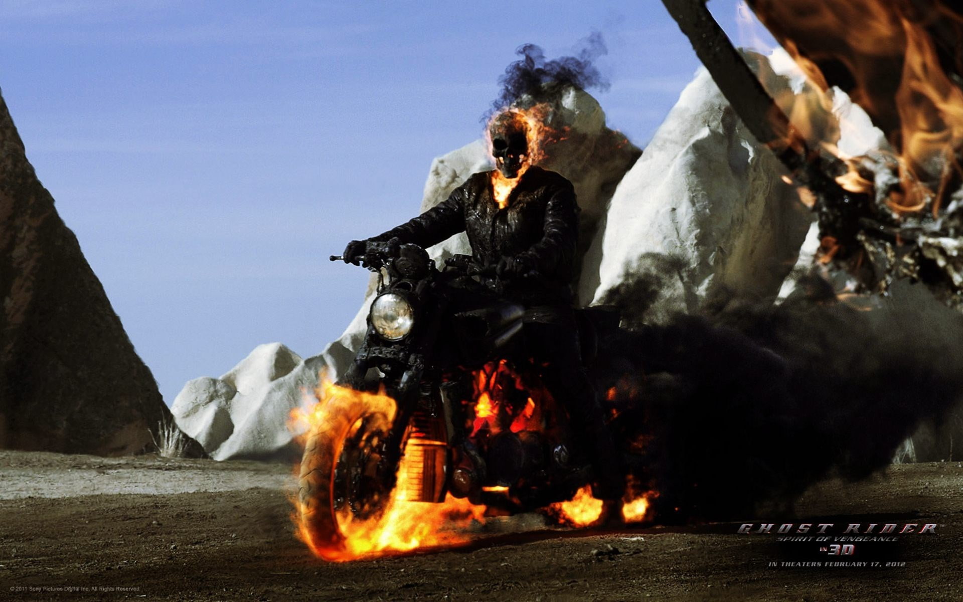 ghost rider spirit of vengeance, 1080P, HD Wallpaper